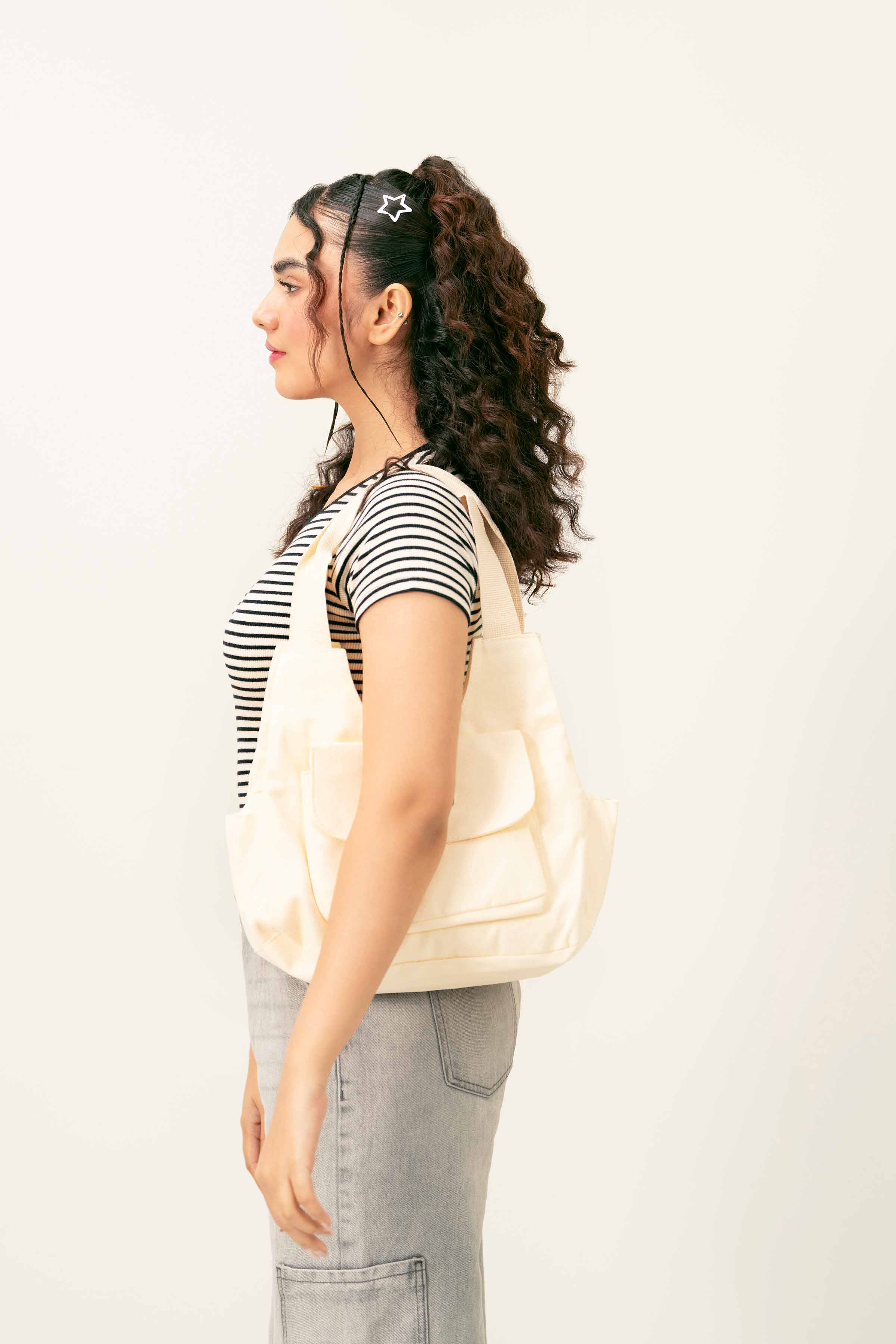 Off White Tote Bag-441062107 for Women - Fashion Collection | Nishat | Shop Online