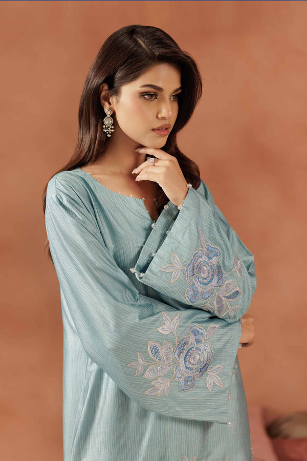 Embroidered Dress - FE25-59 for Women - Pret Collection | Nishat | Shop Online