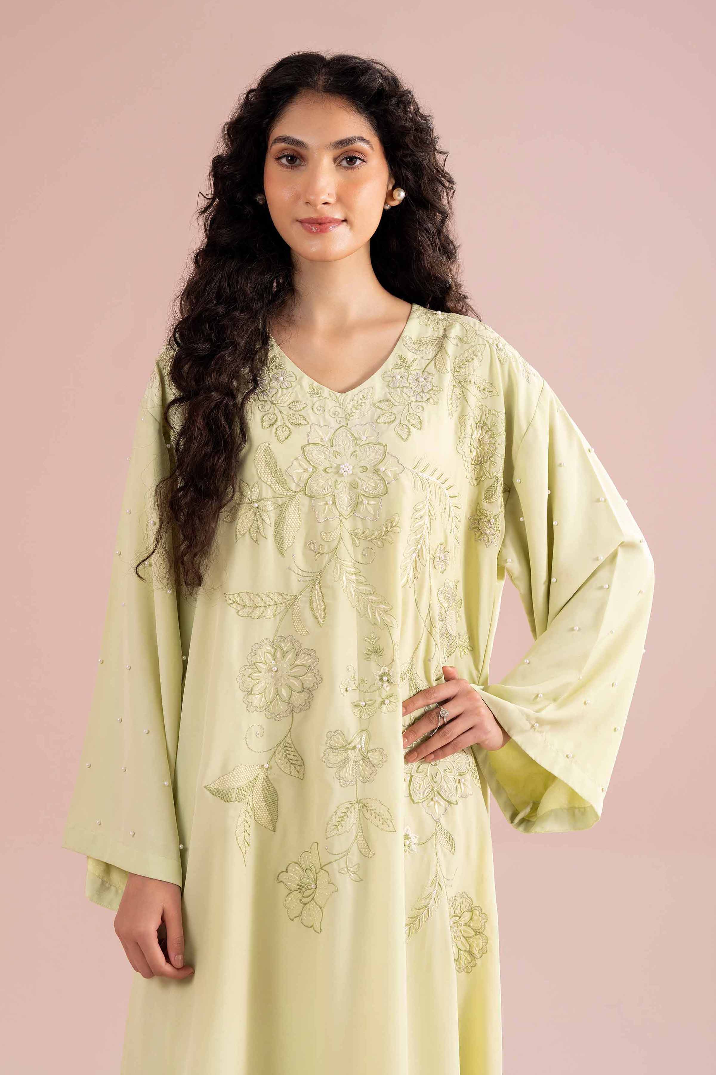 Embroidered Dress - FE26-07 for Women - Pret Collection | Nishat | Shop Online