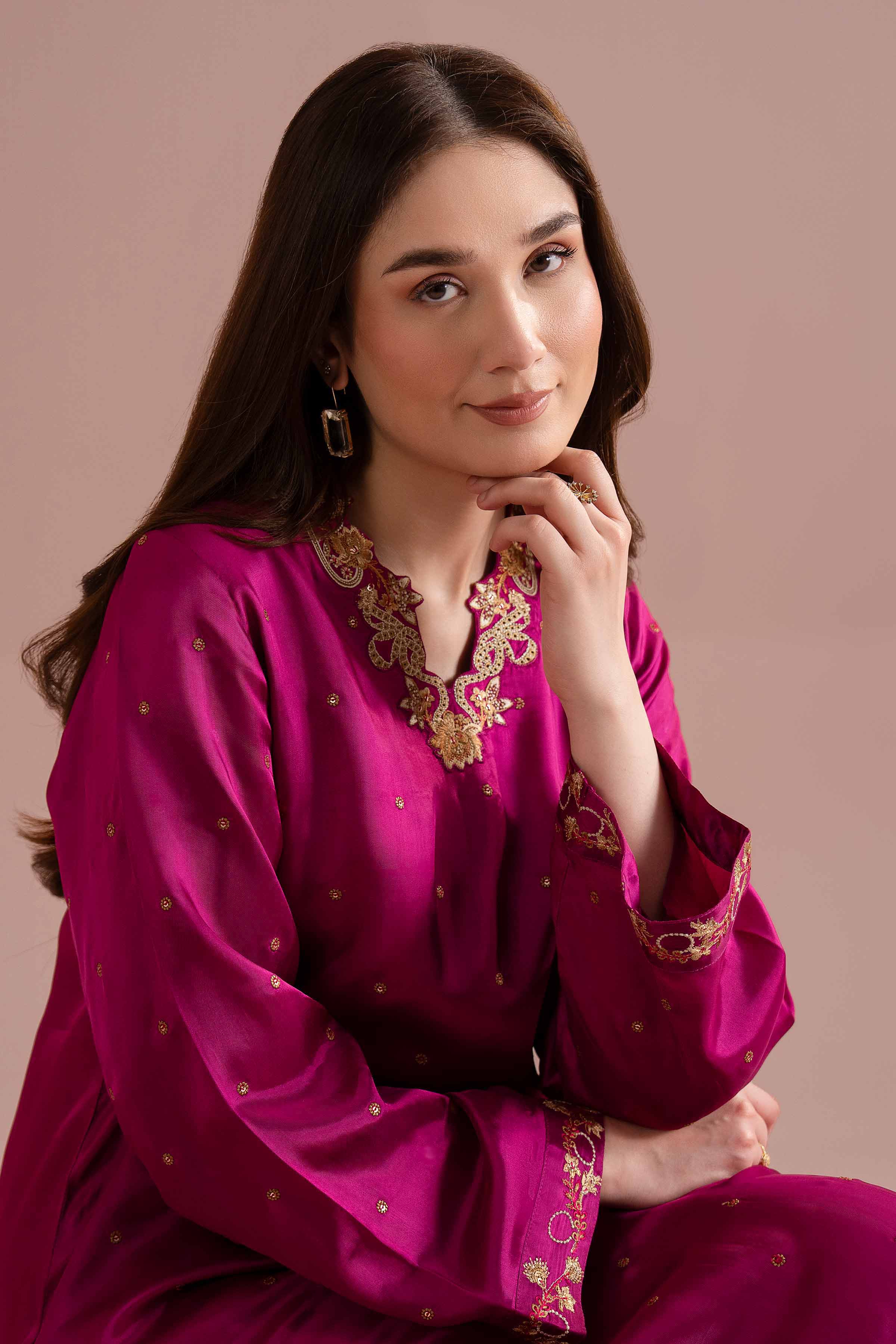 Embroidered Dress - FE26-09