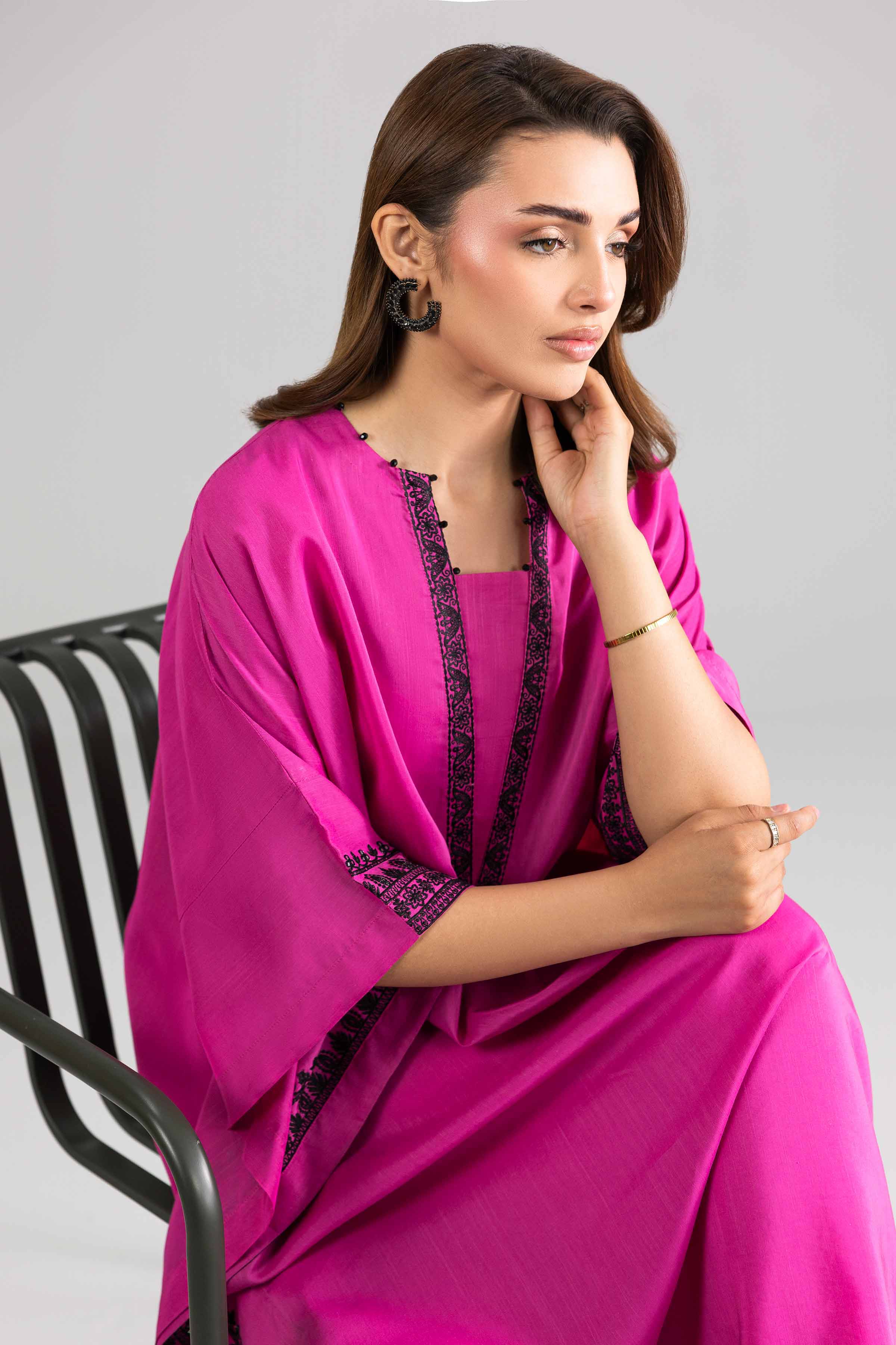 Embroidered Kaftan - FE26-110
