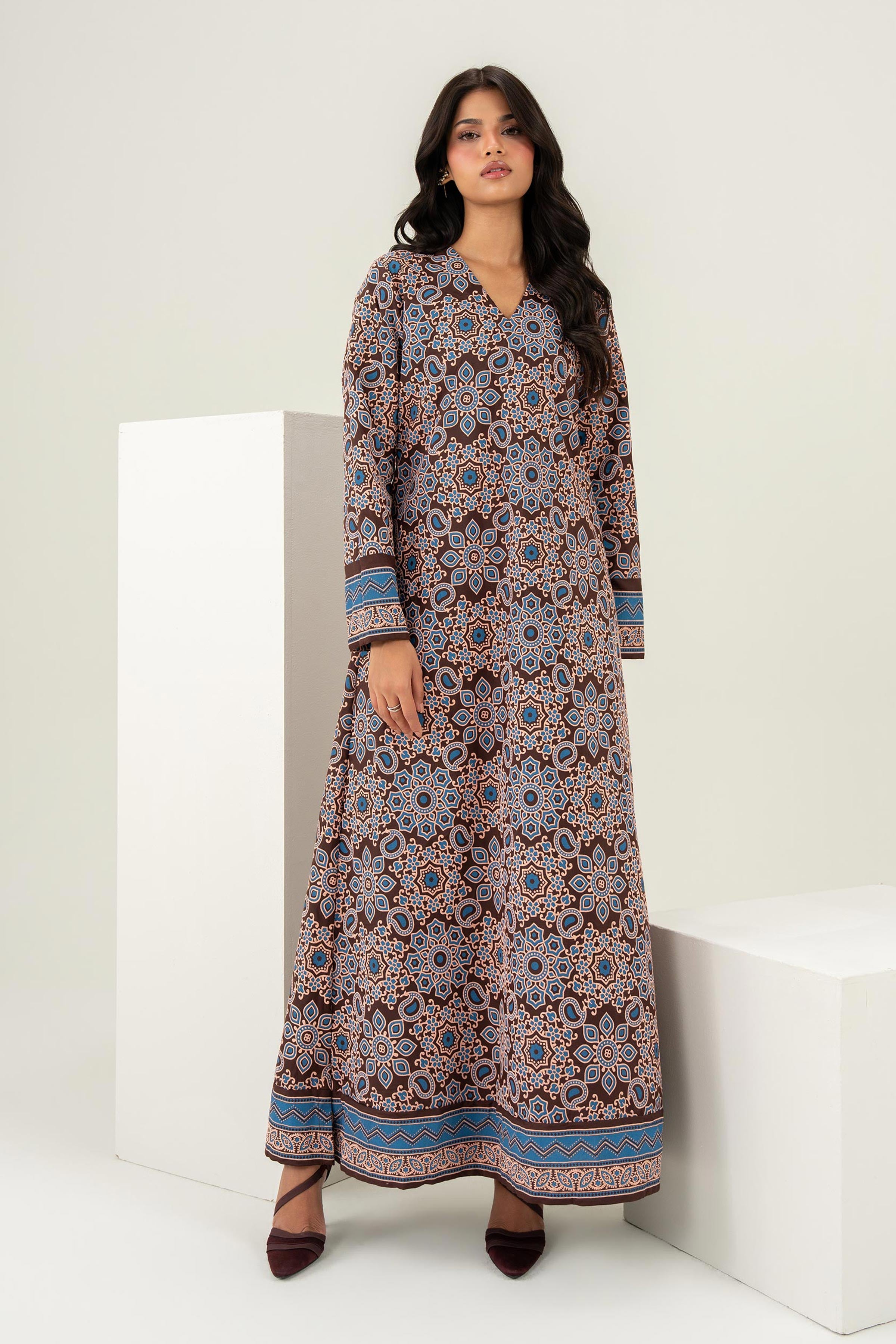 Printed Dress - FE26-117
