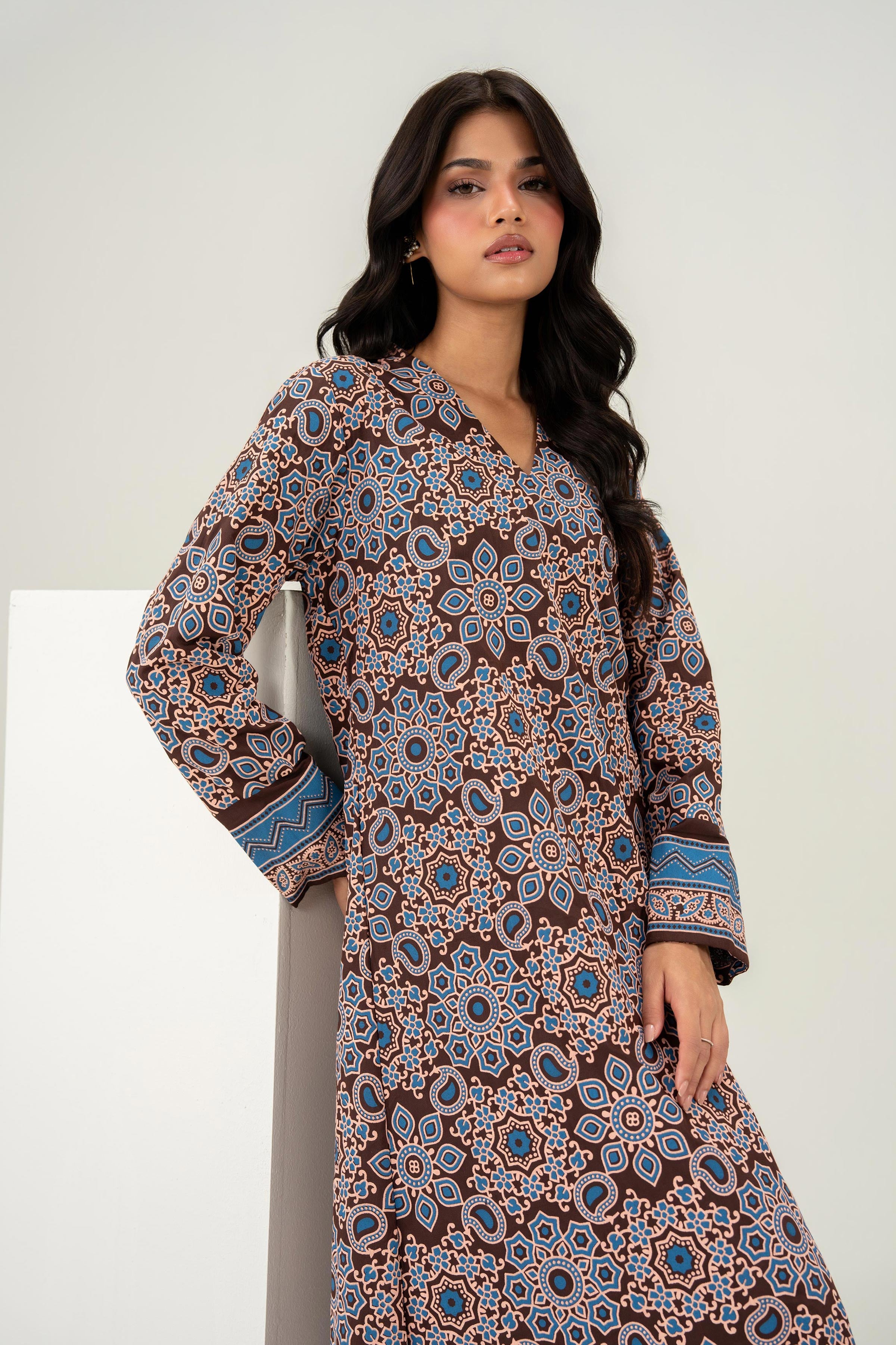 Printed Dress - FE26-117