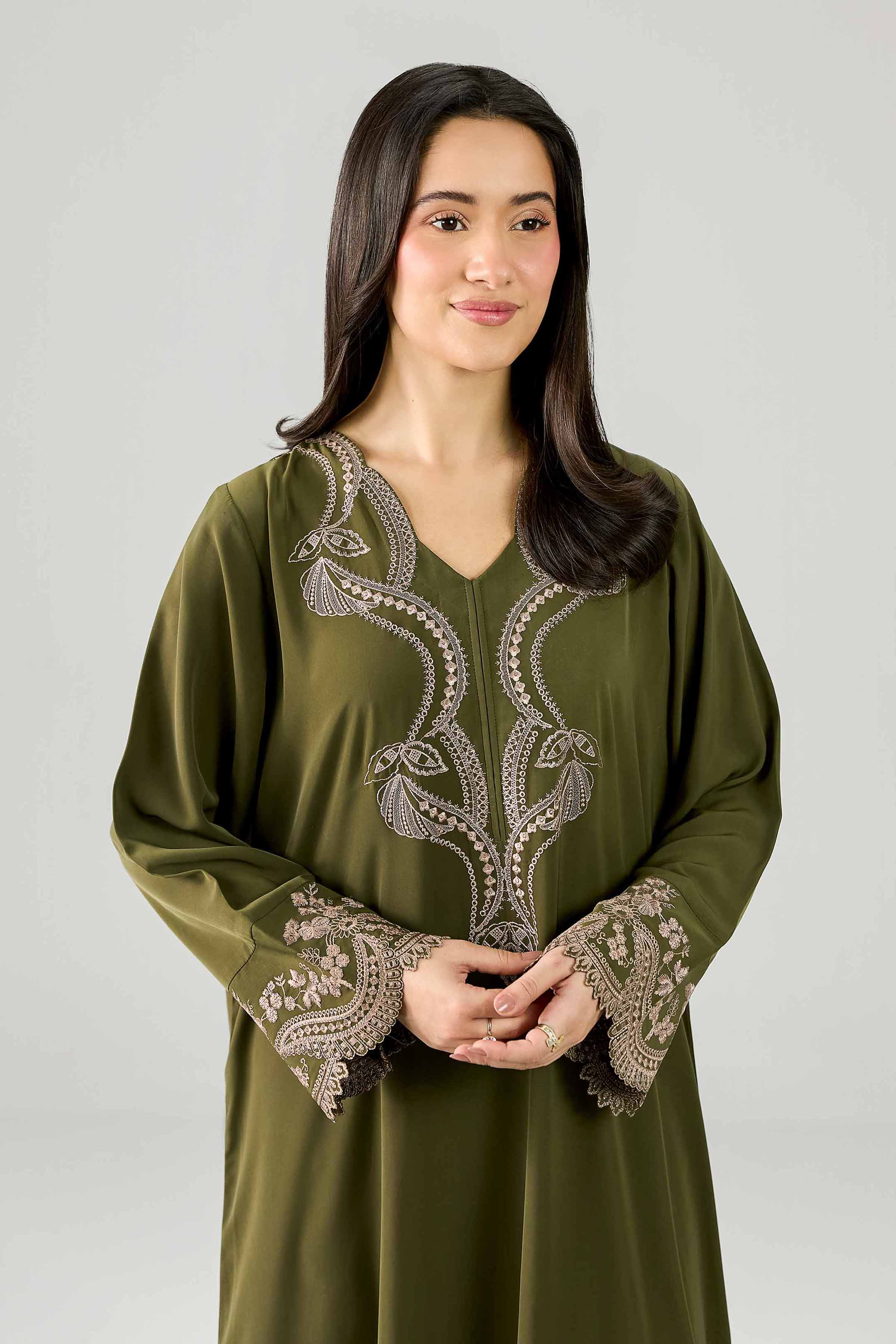 Embroidered Dress - FE26-125