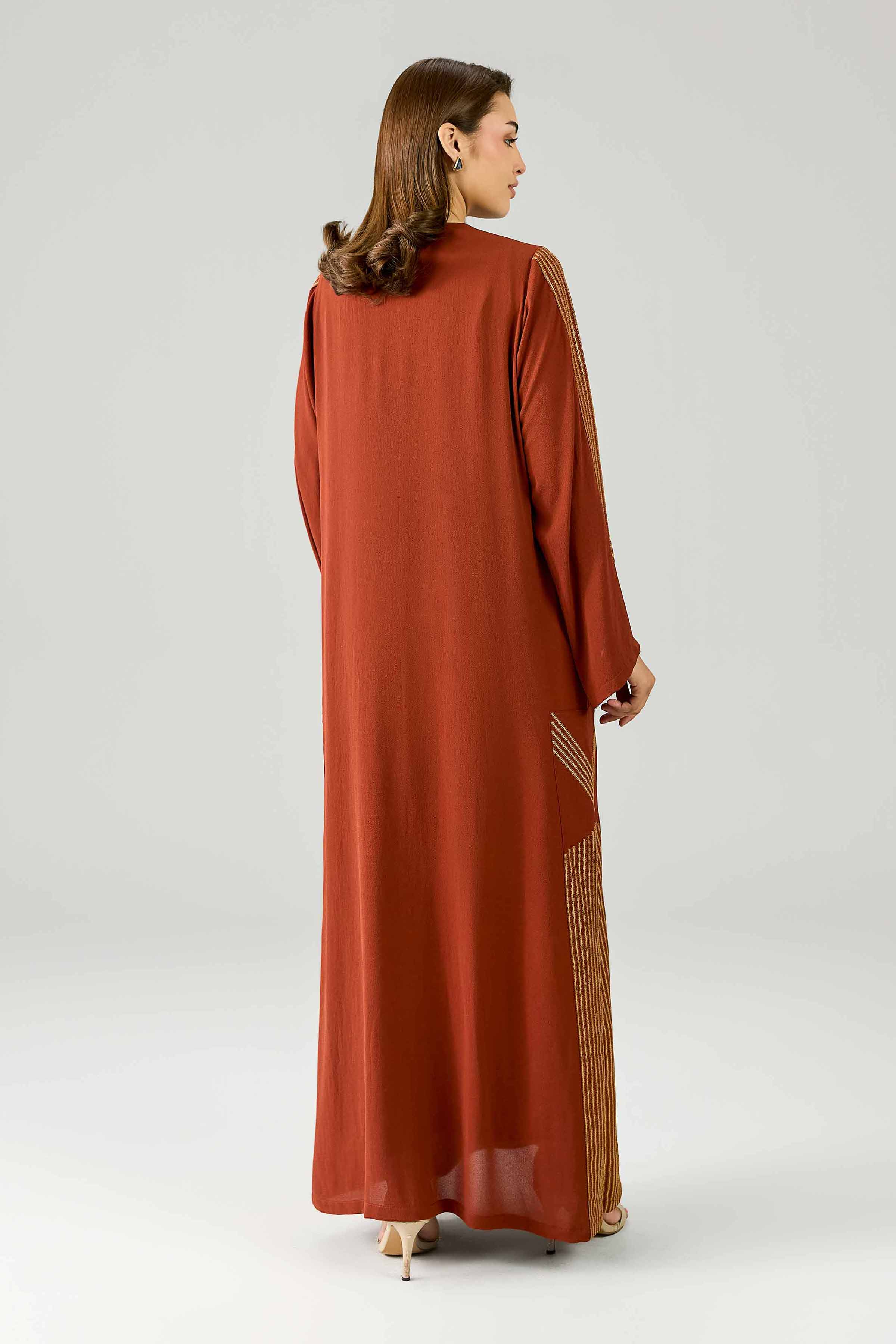 2 Piece - Embroidered Gown - FE26-128