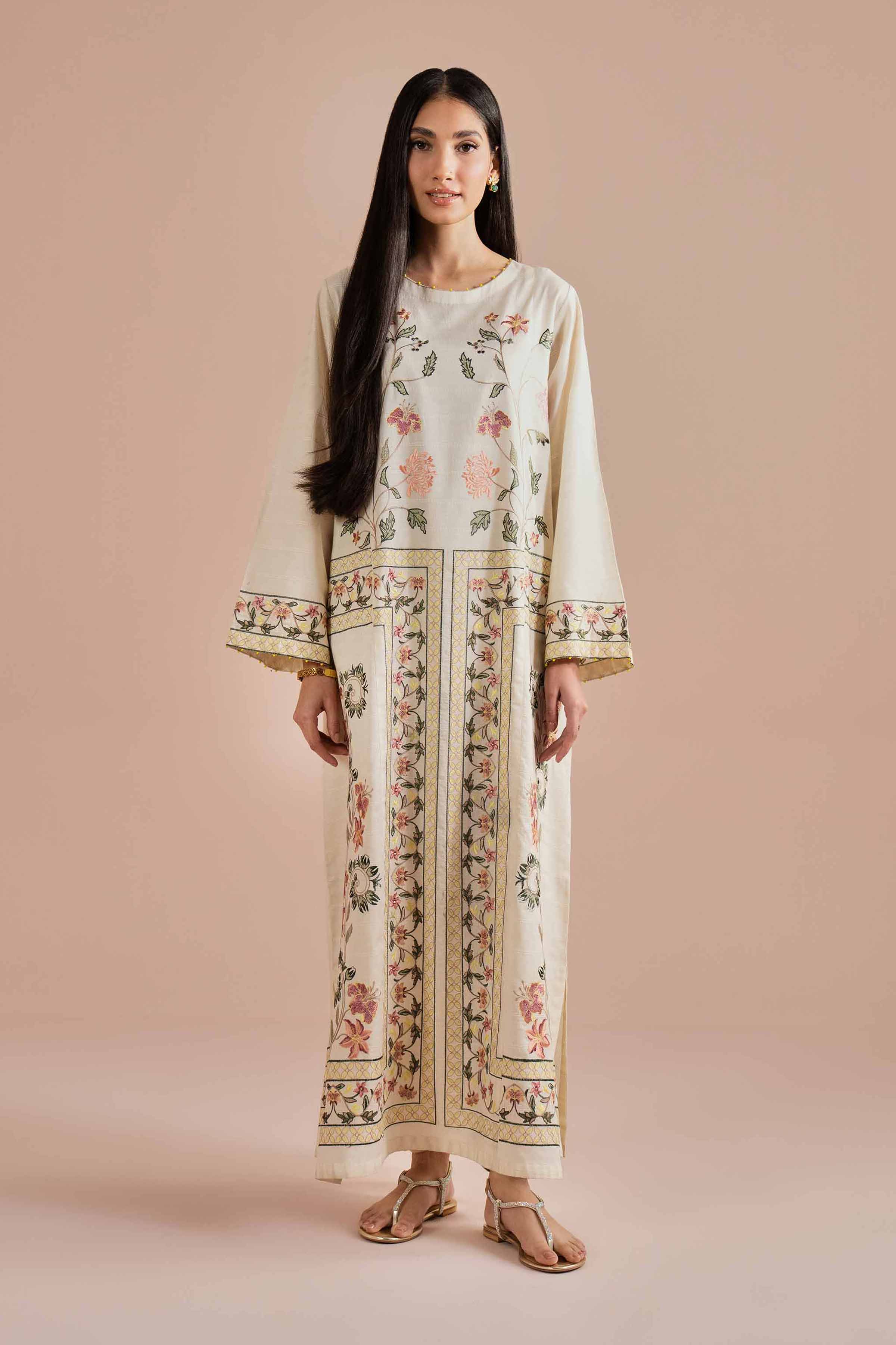 Embroidered Dress - FE26-29 for Women - Pret Collection | Nishat | Shop Online