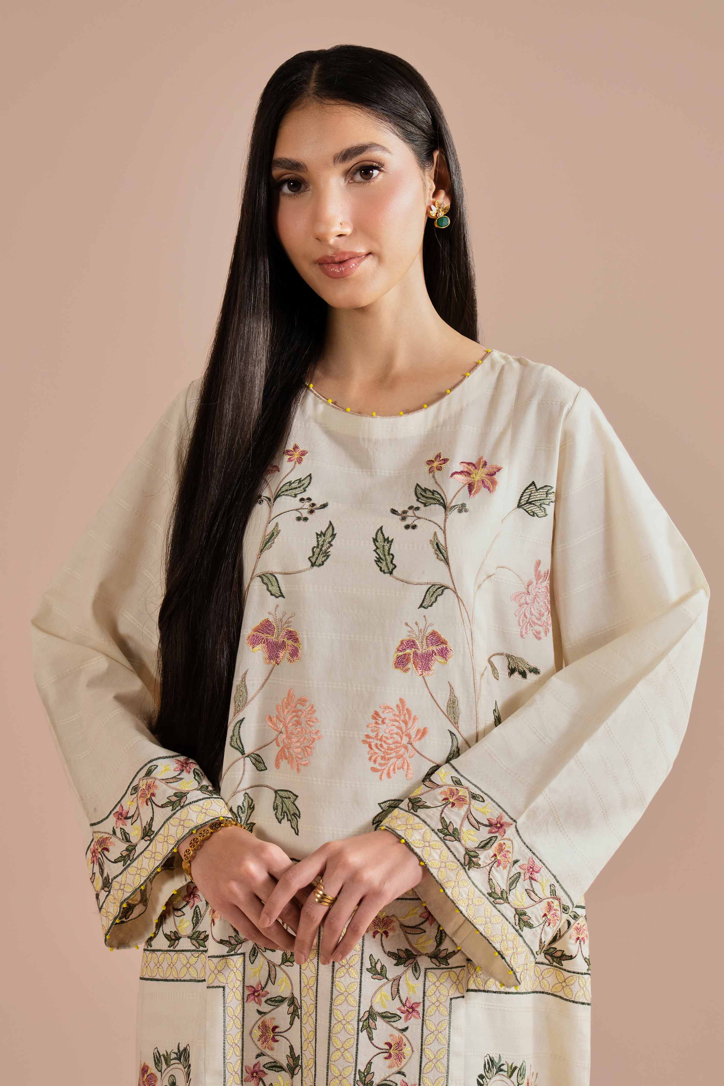 Embroidered Dress - FE26-29 for Women - Pret Collection | Nishat | Shop Online