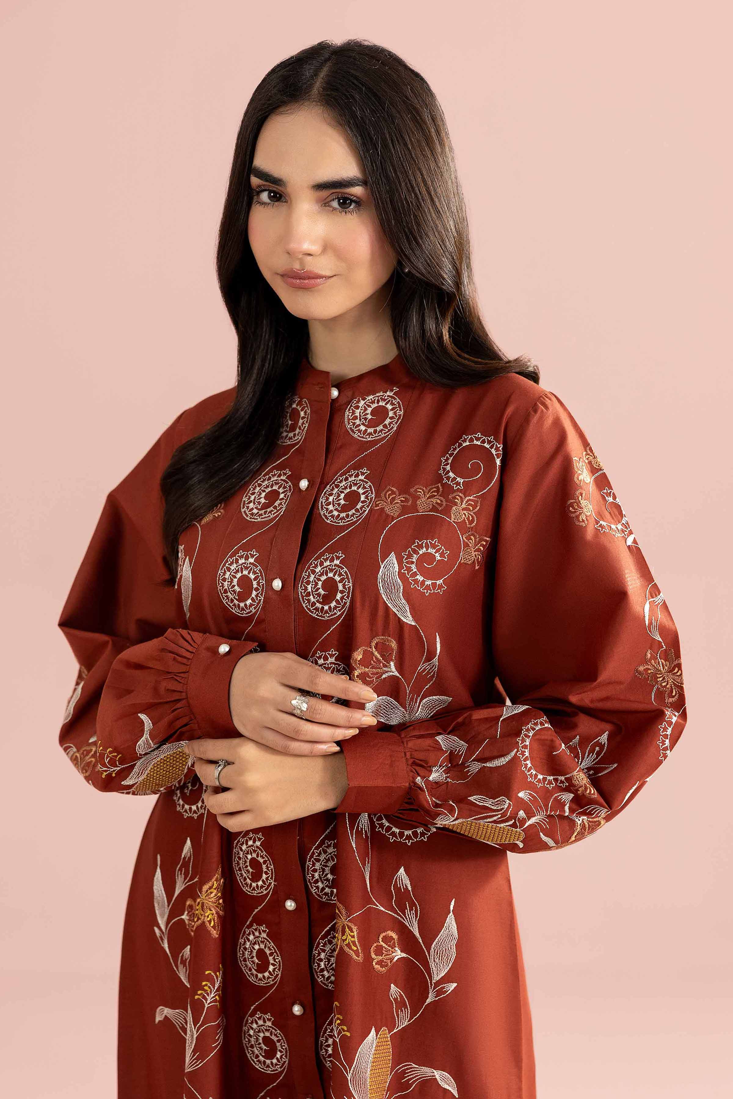 Embroidered Dress - FE26-31 Jalabiyas Summer 2026 ( February )
