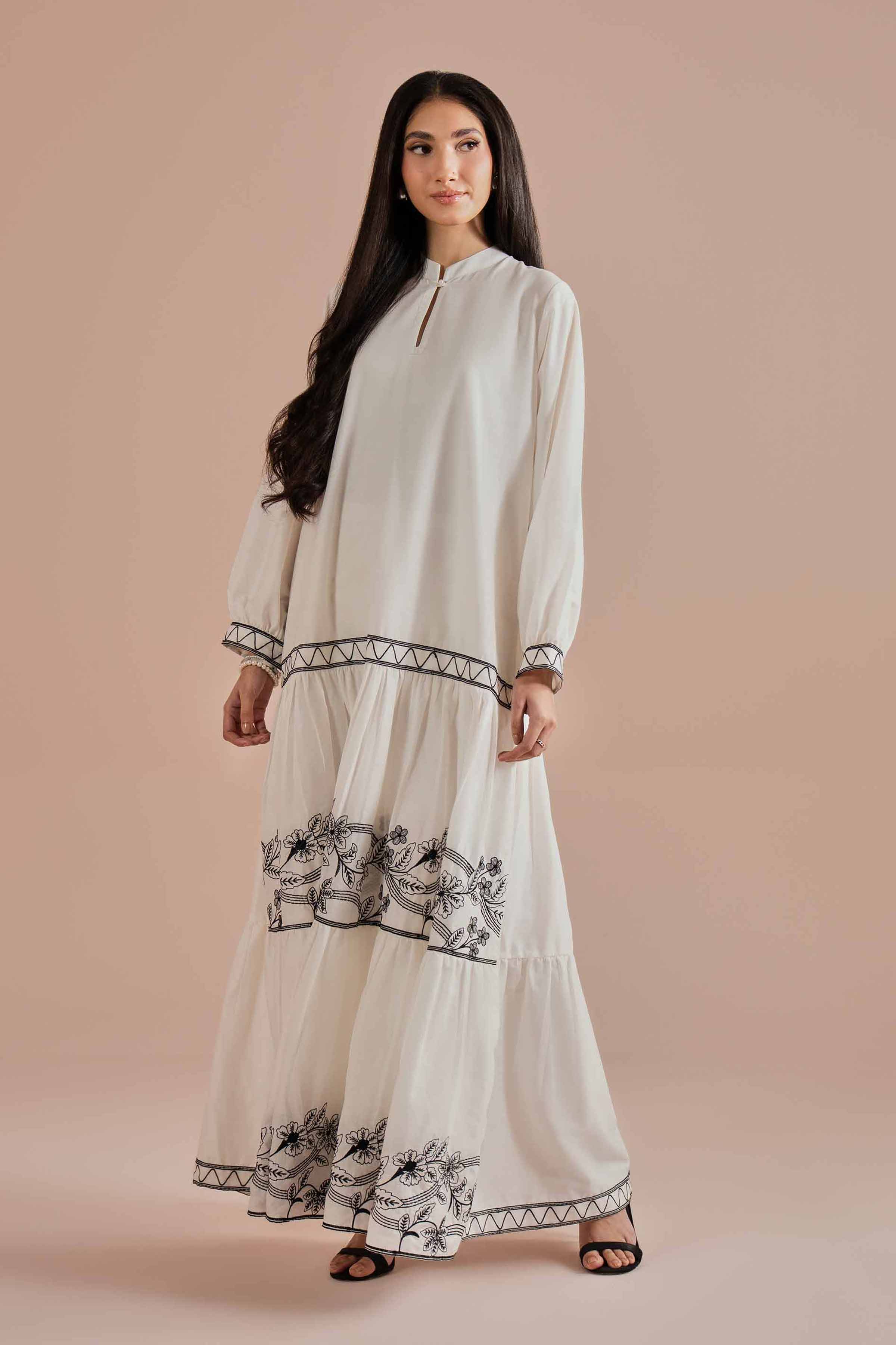 Embroidered Dress - FE26-35 for Women - Pret Collection | Nishat | Shop Online