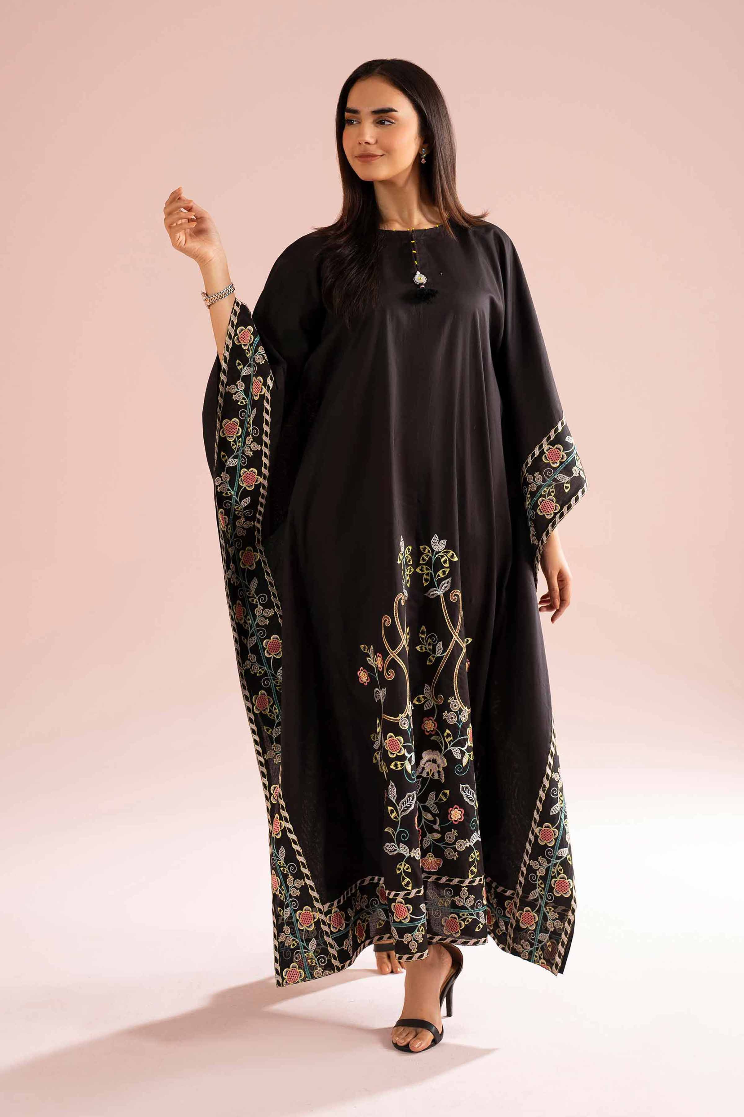 Embroidered Kaftan - FE26-36 for Women - Pret Collection | Nishat | Shop Online