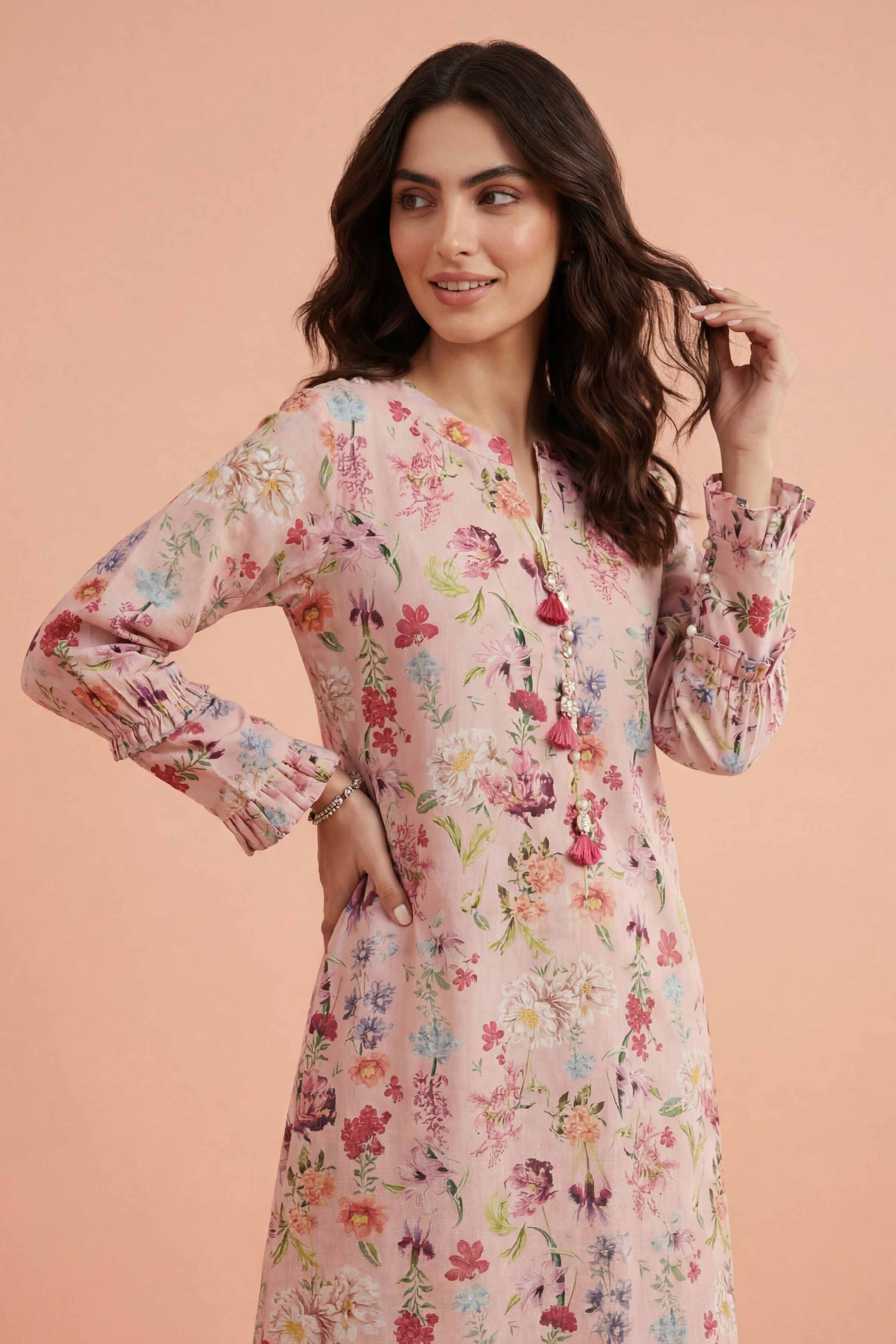 Printed Dress - FE26-46