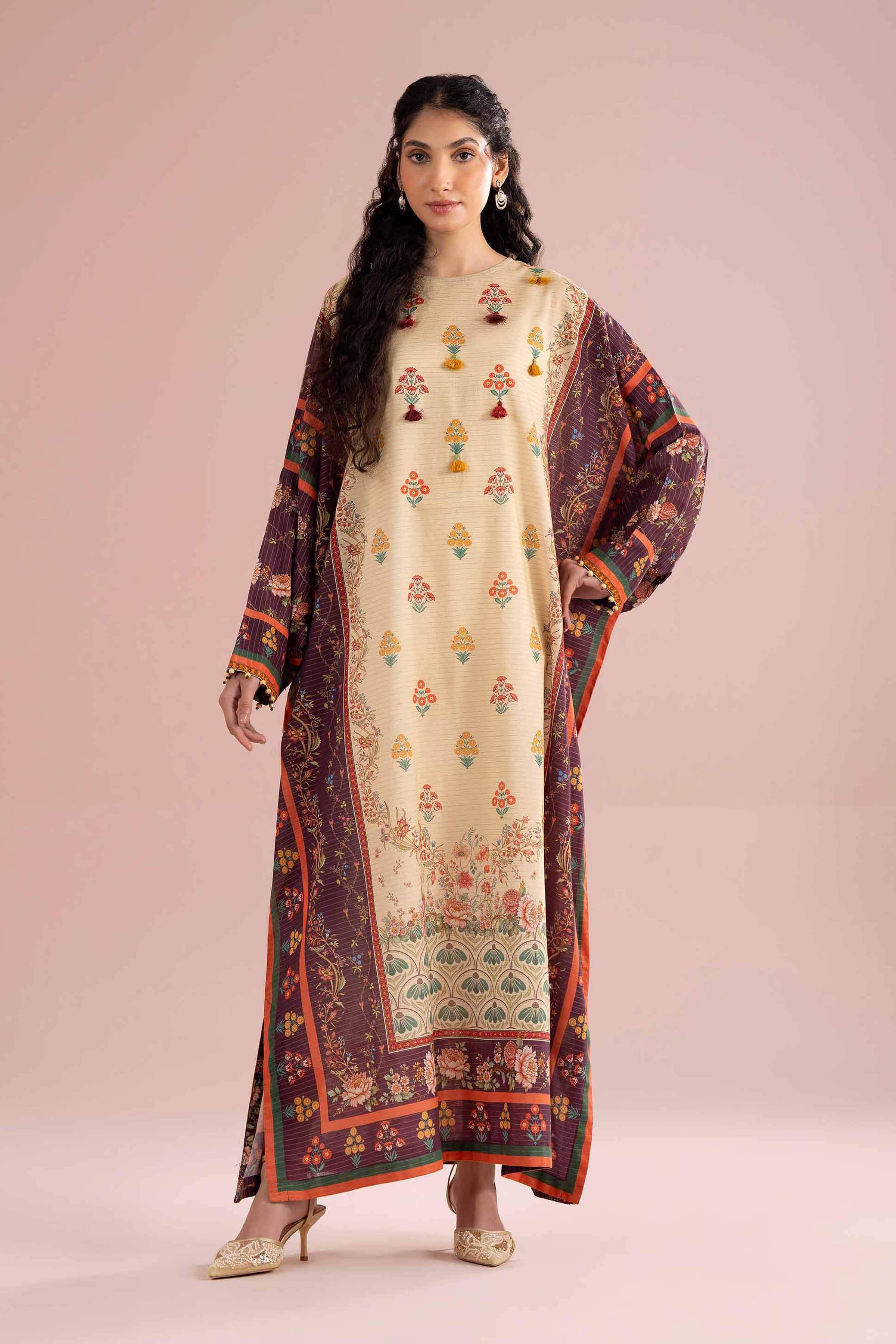 Printed Shirt - FE26-52 for Women - Pret Collection | Nishat | Shop Online