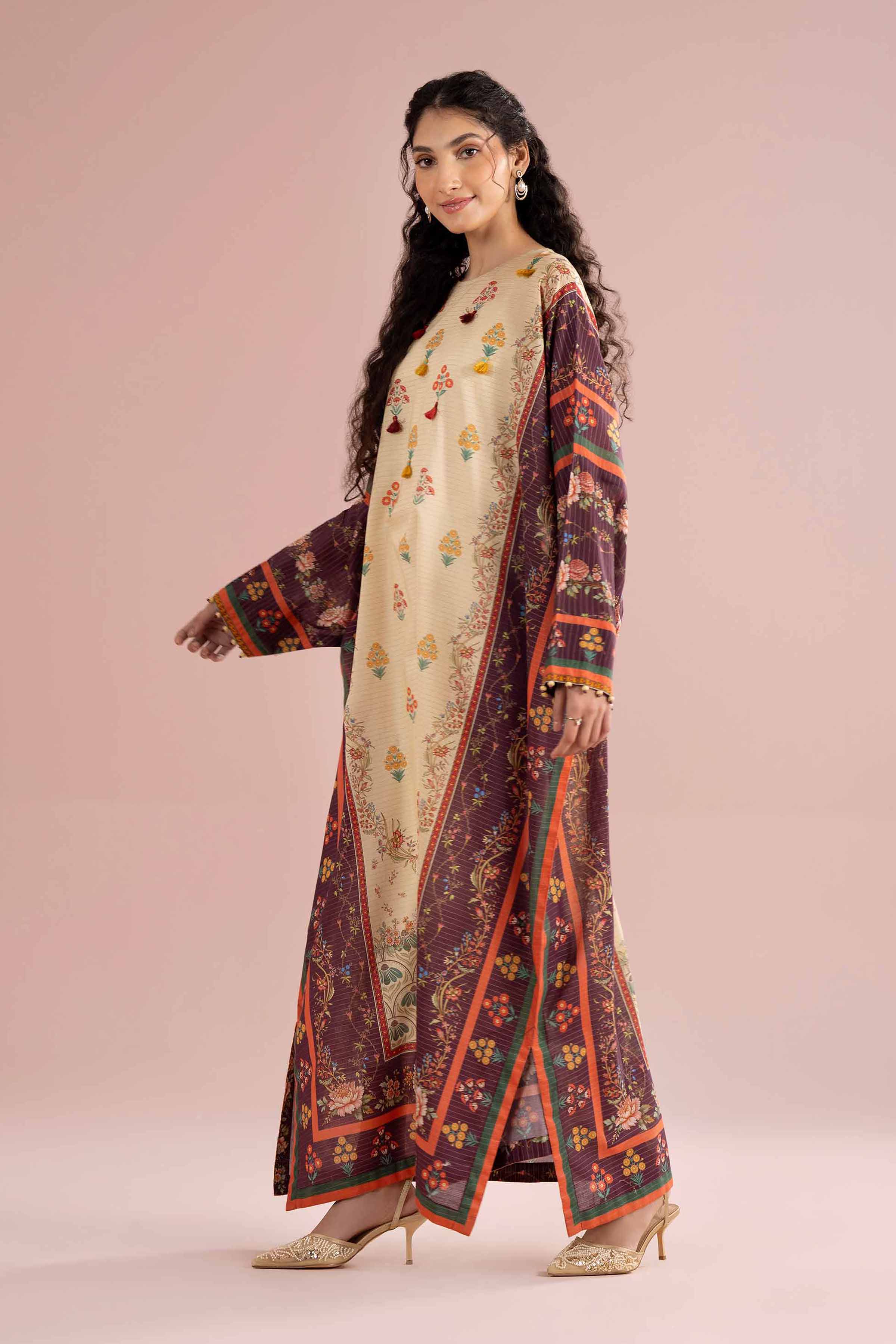 Printed Shirt - FE26-52 for Women - Pret Collection | Nishat | Shop Online