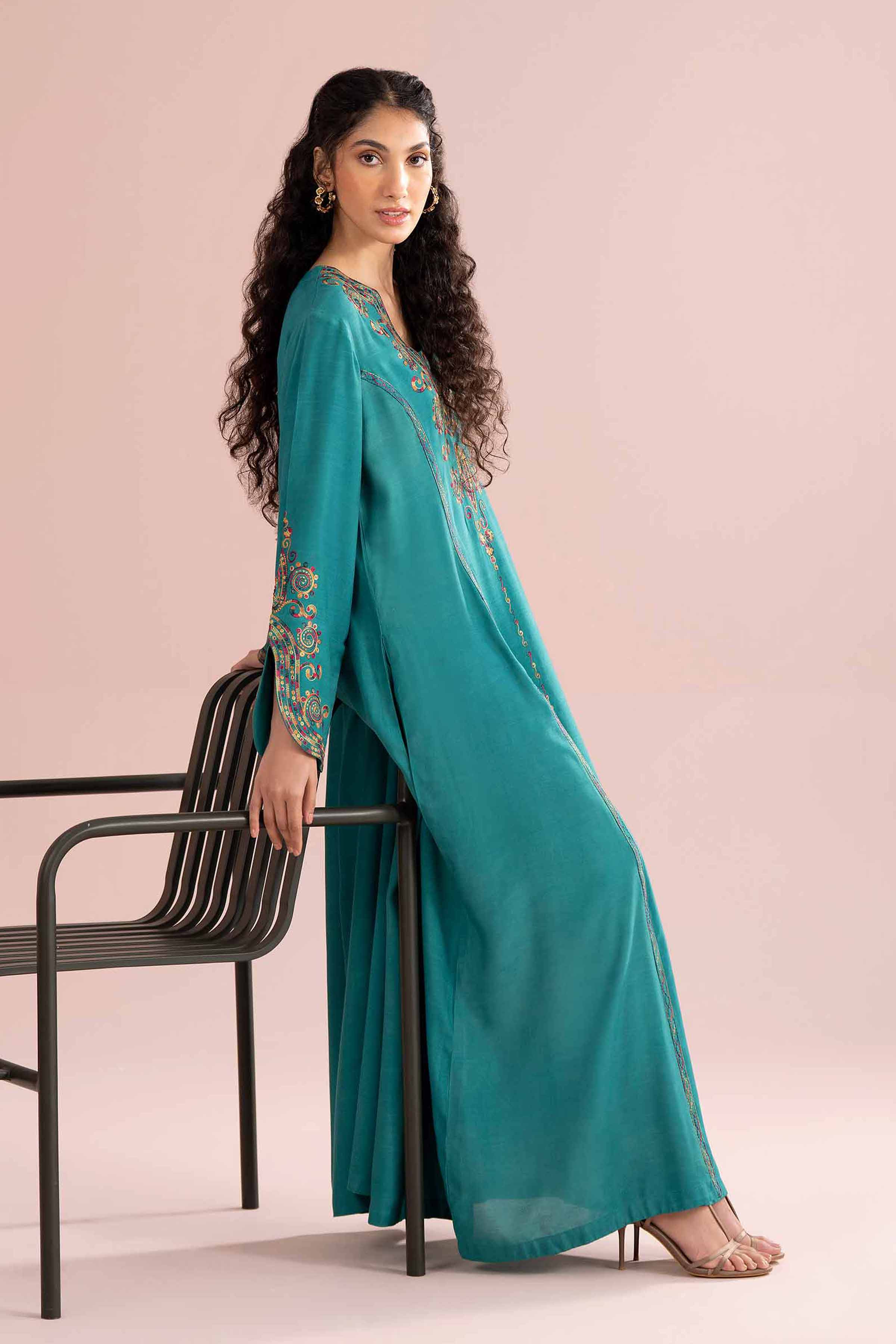 Embroidered Dress - FE26-57 for Women - Pret Collection | Nishat | Shop Online