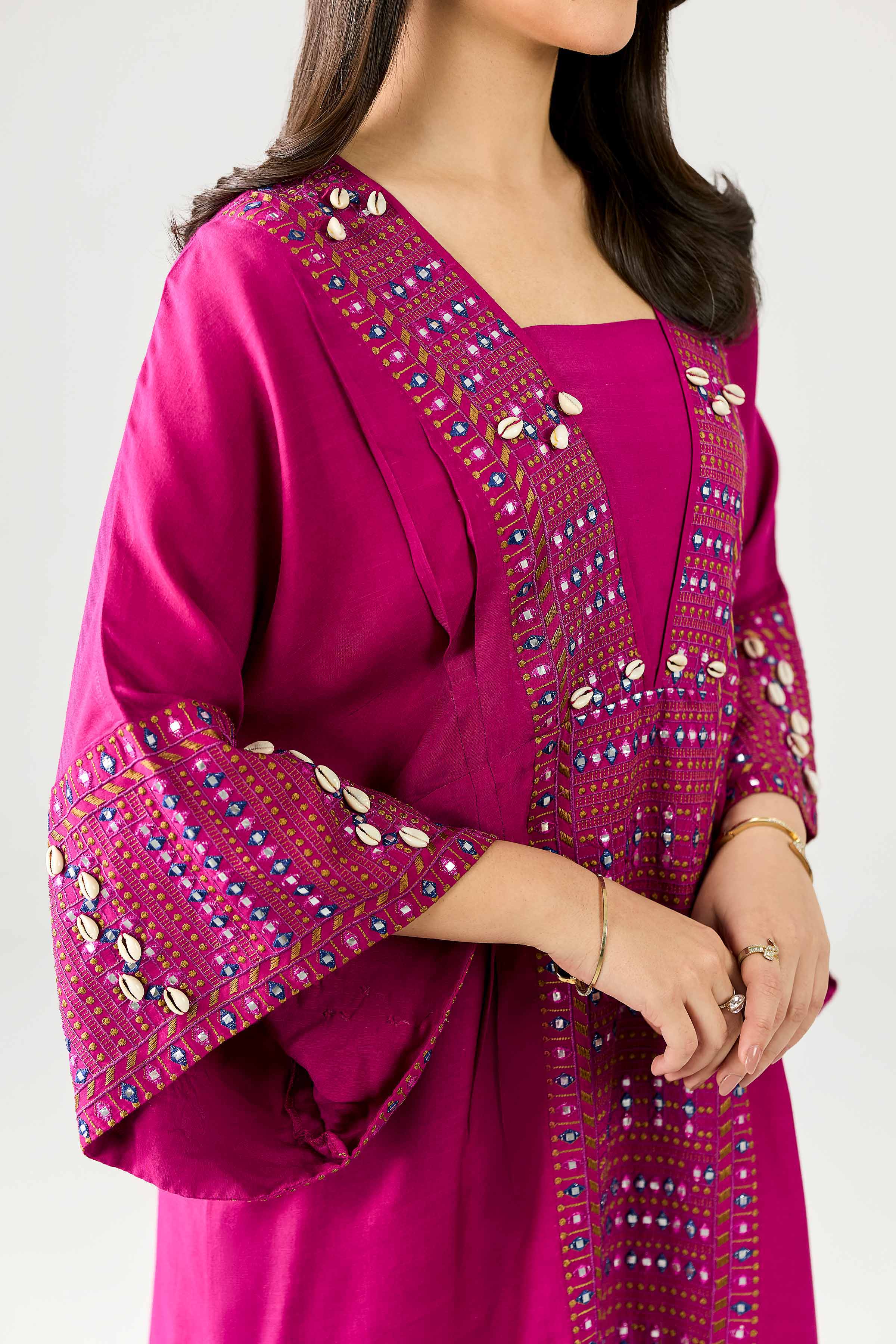 Embroidered Kaftan - FE26-61