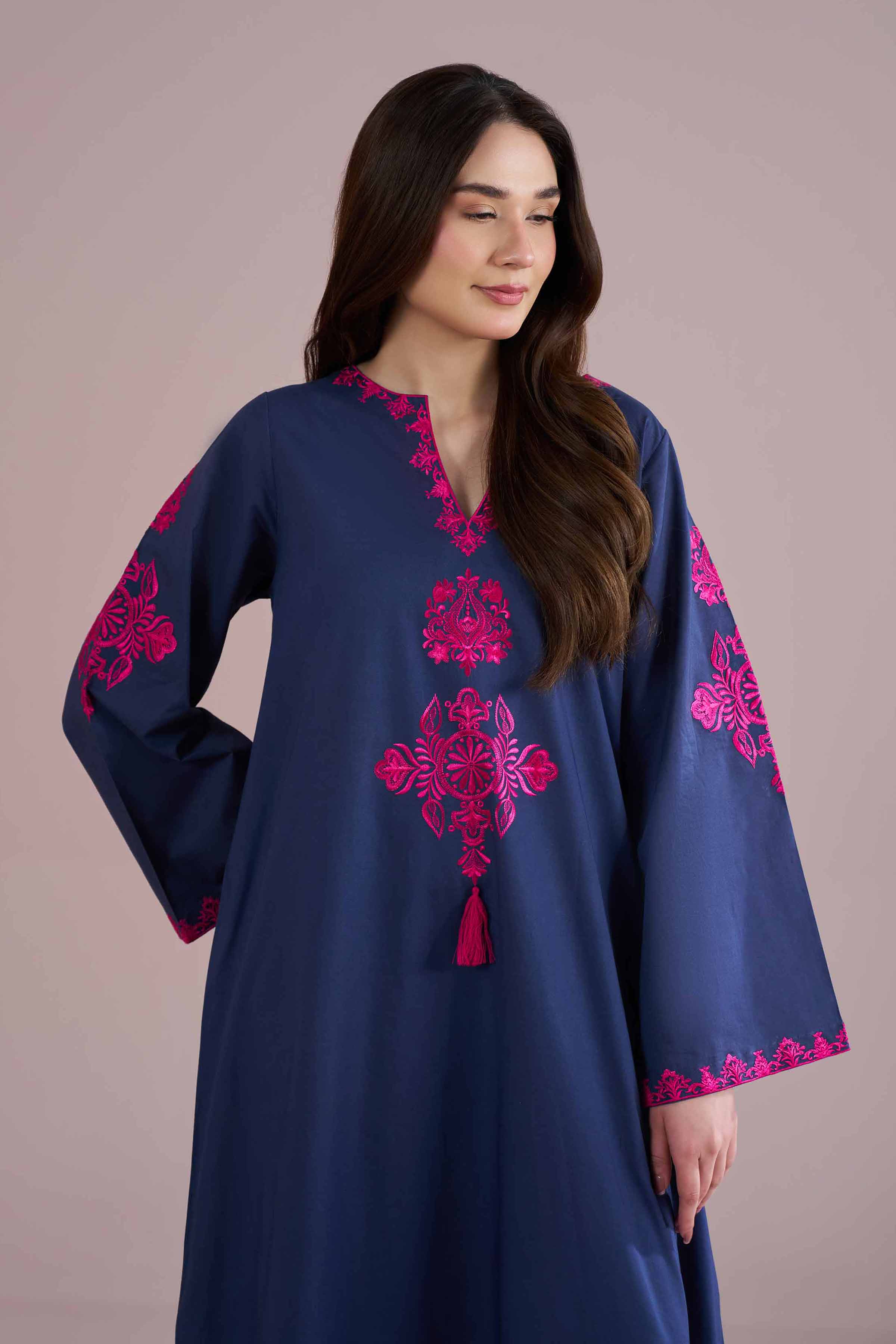 Embroidered Dress - FE26-64 for Women - Pret Collection | Nishat | Shop Online