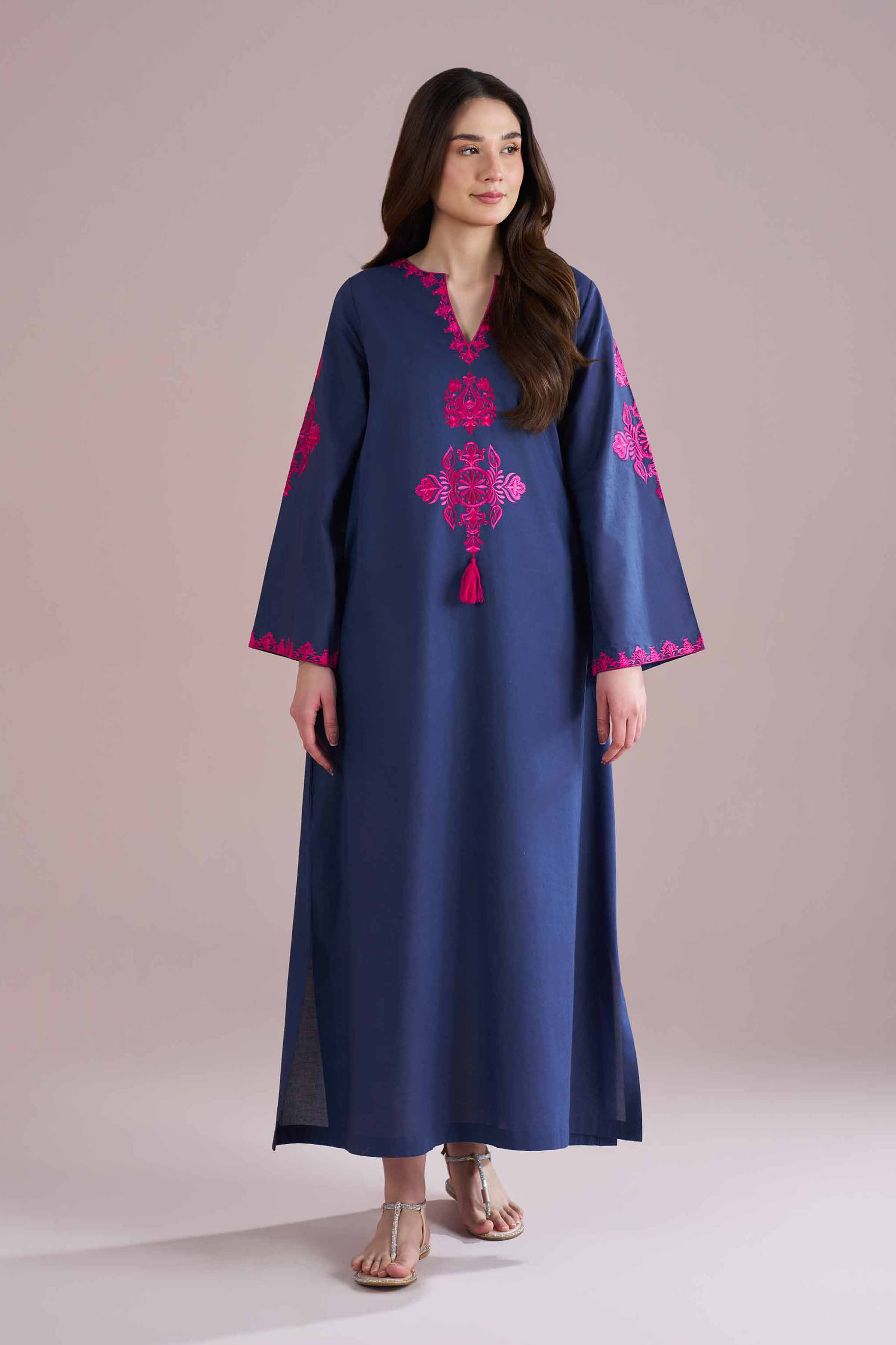 Embroidered Dress - FE26-64 for Women - Pret Collection | Nishat | Shop Online