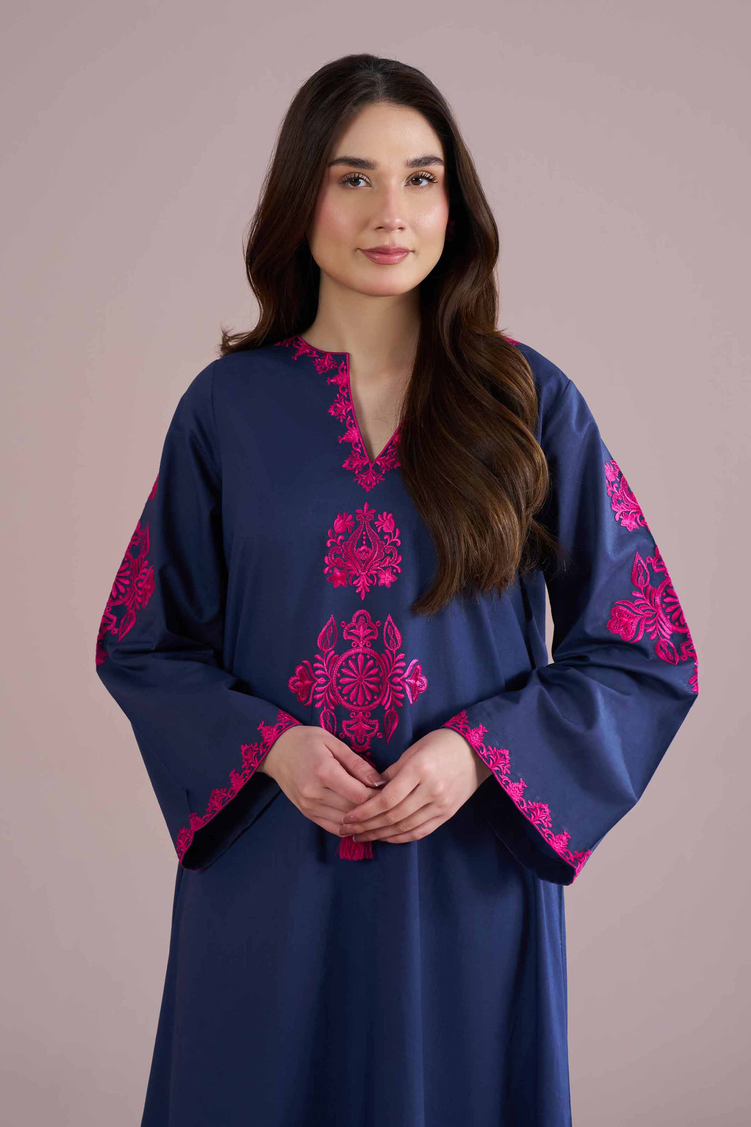 Embroidered Dress - FE26-64 for Women - Pret Collection | Nishat | Shop Online