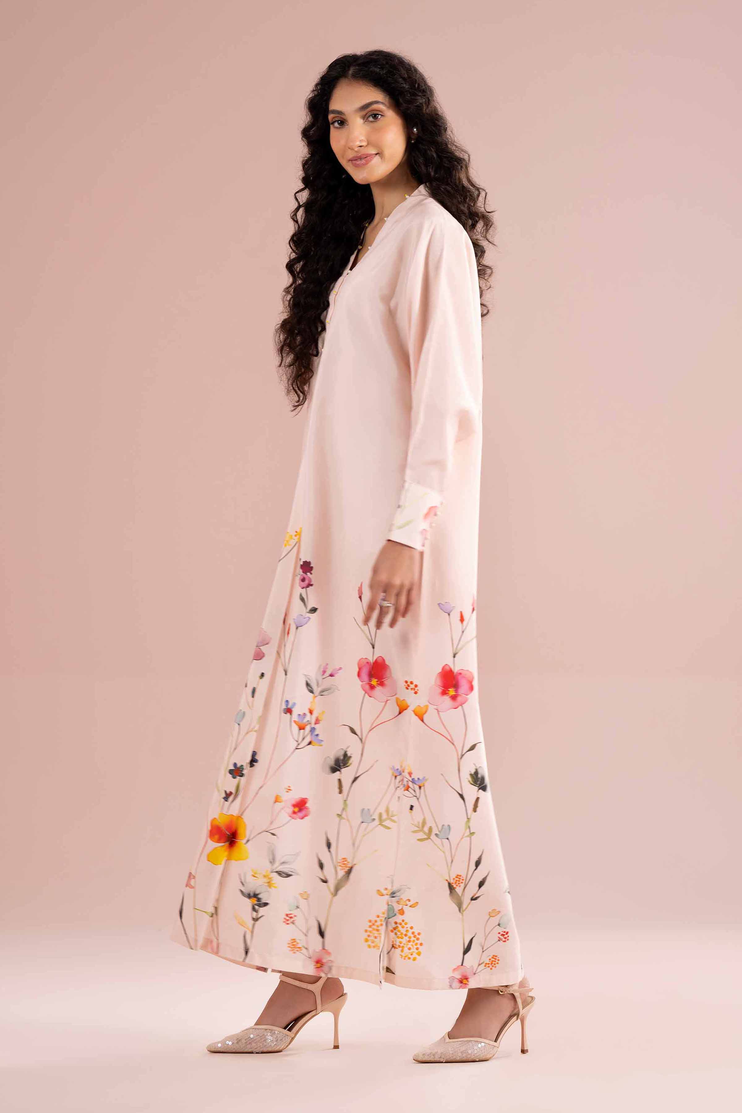 Printed Dress - FE26-71 for Women - Pret Collection | Nishat | Shop Online