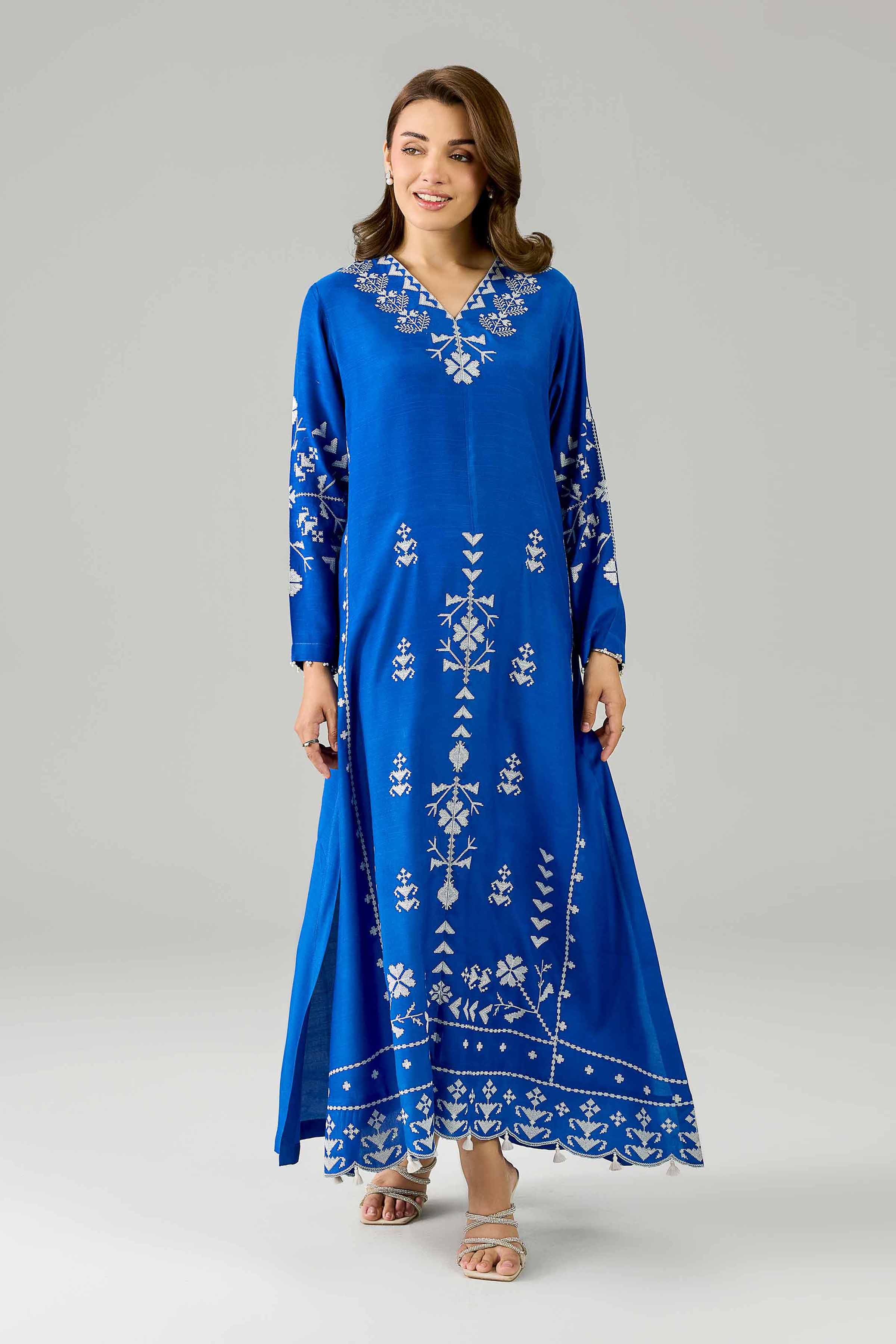 Embroidered Dress - FE26-82