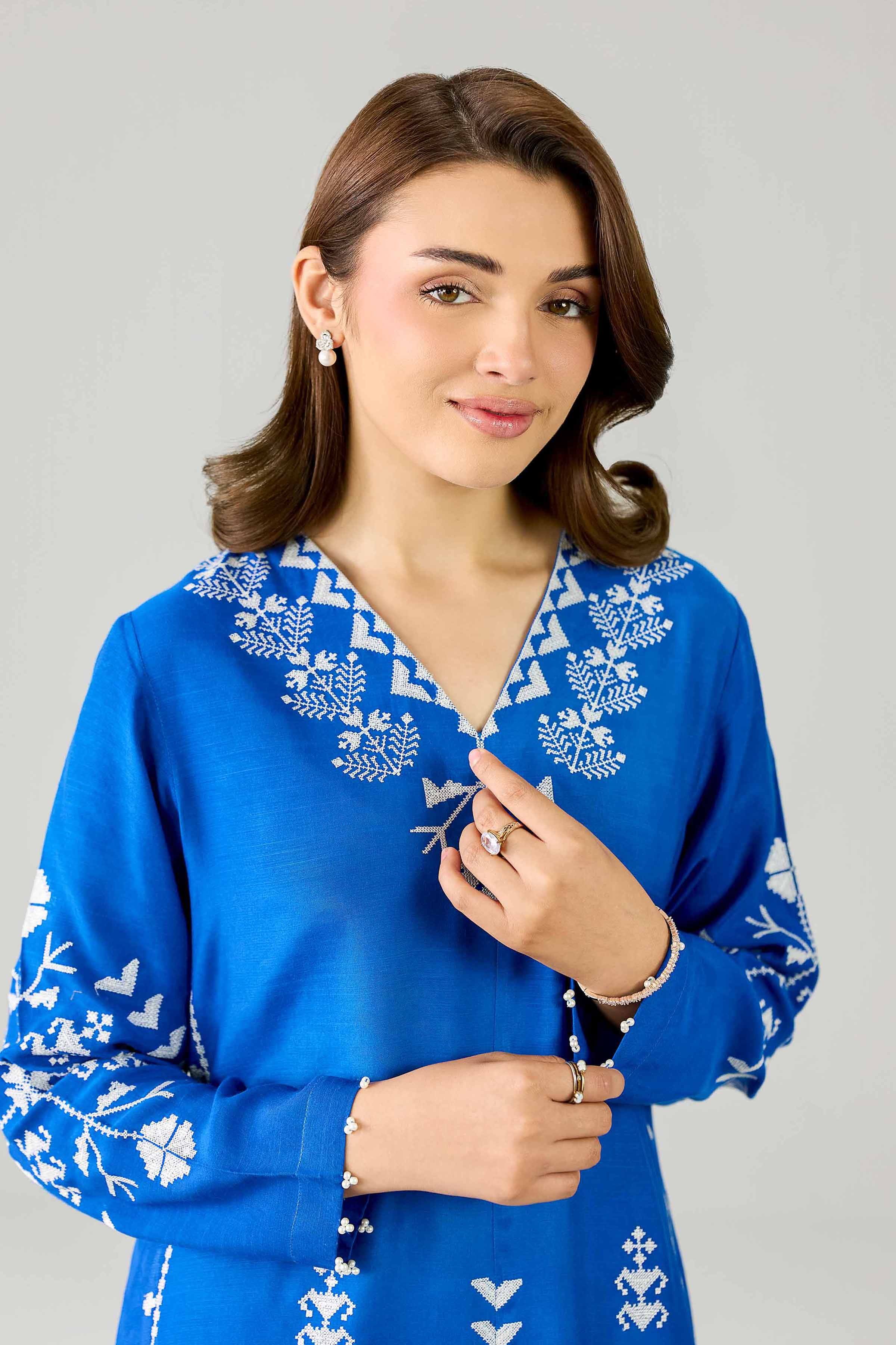 Embroidered Dress - FE26-82
