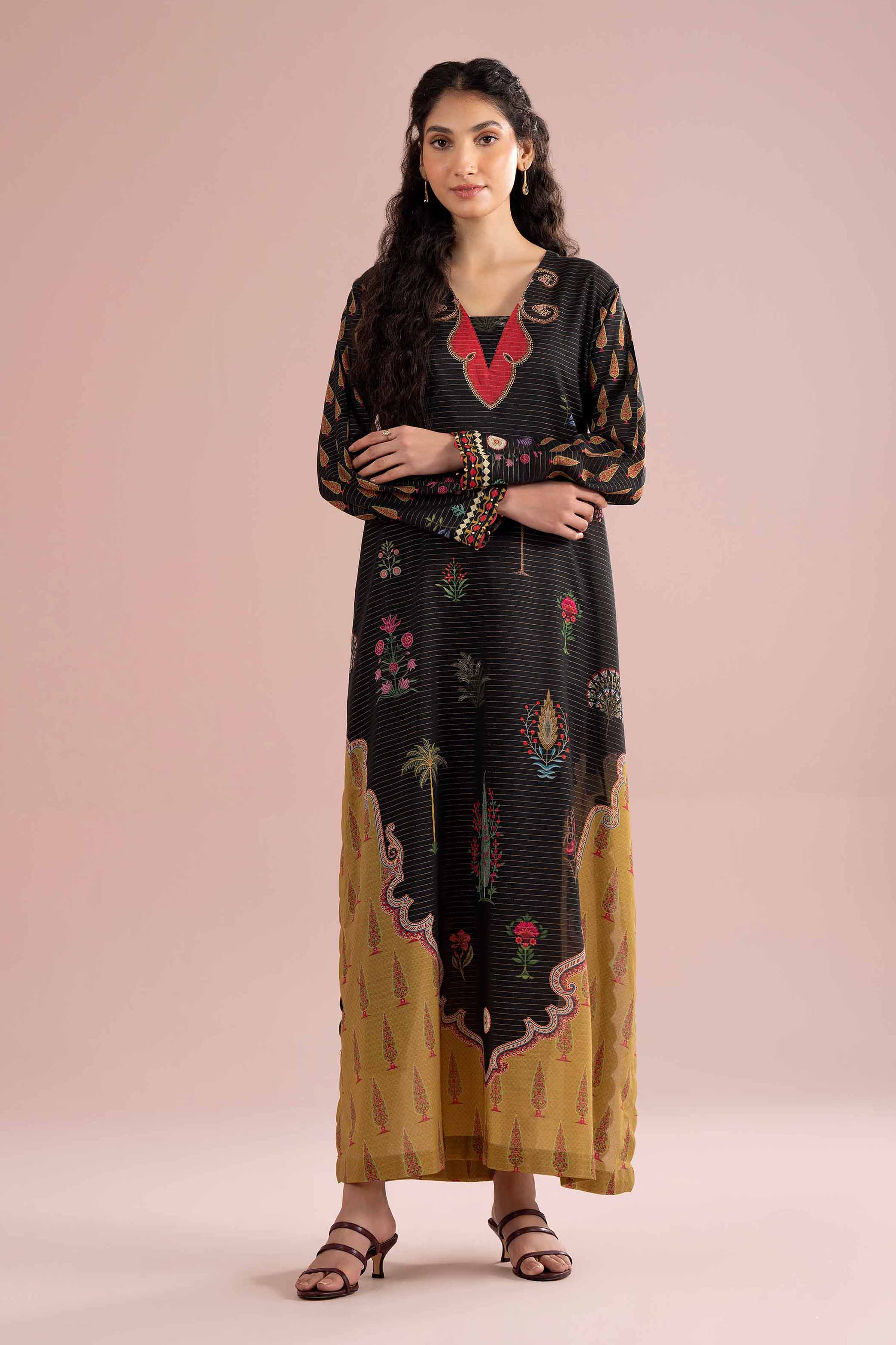 Printed Shirt - FE26-85 for Women - Pret Collection | Nishat | Shop Online