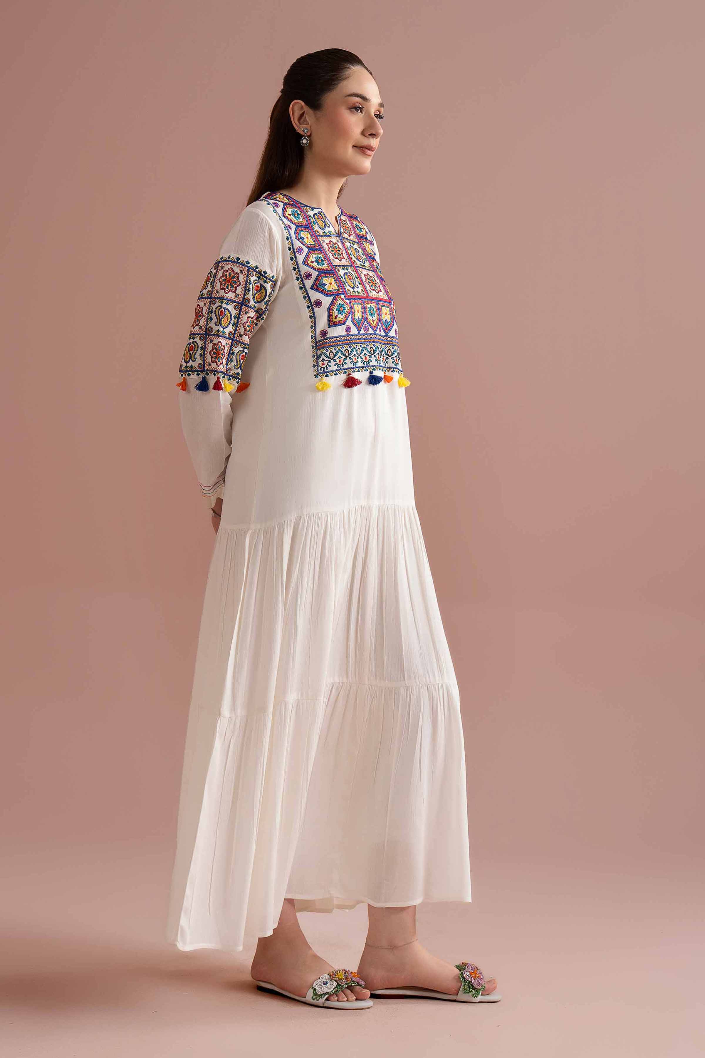 Embroidered Dress - FE26-92