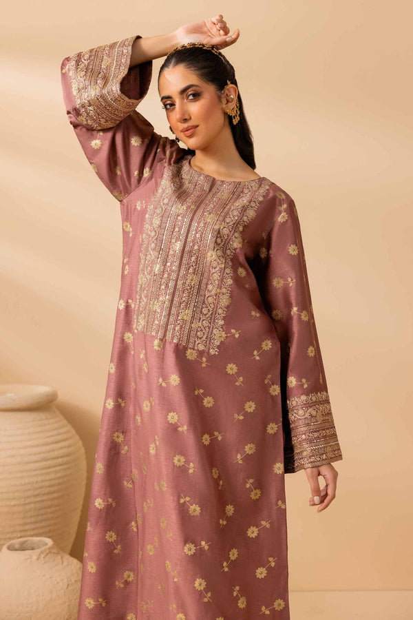 Printed Embroidered Fustaan - FS24-01