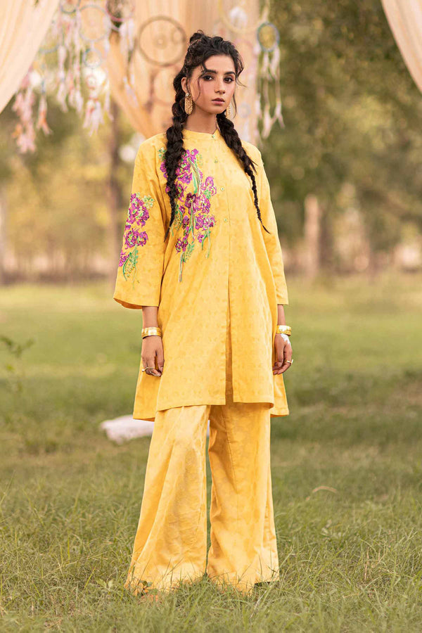 2 Piece - Embroidered Suit - FS24-64