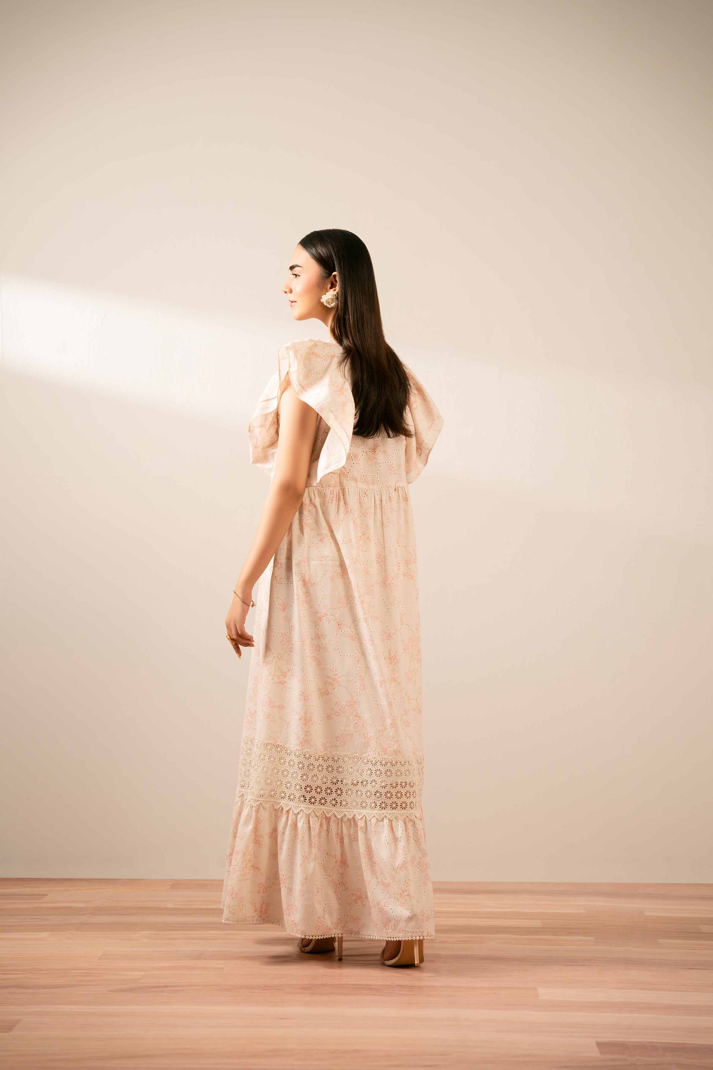 Printed Dress - FS25-41 for Women - Pret Collection | Nishat | Shop Online