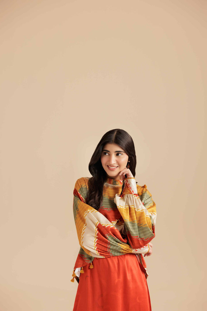 2 Piece - Printed Suit - FS25-45 for Women - Pret Collection | Nishat | Shop Online