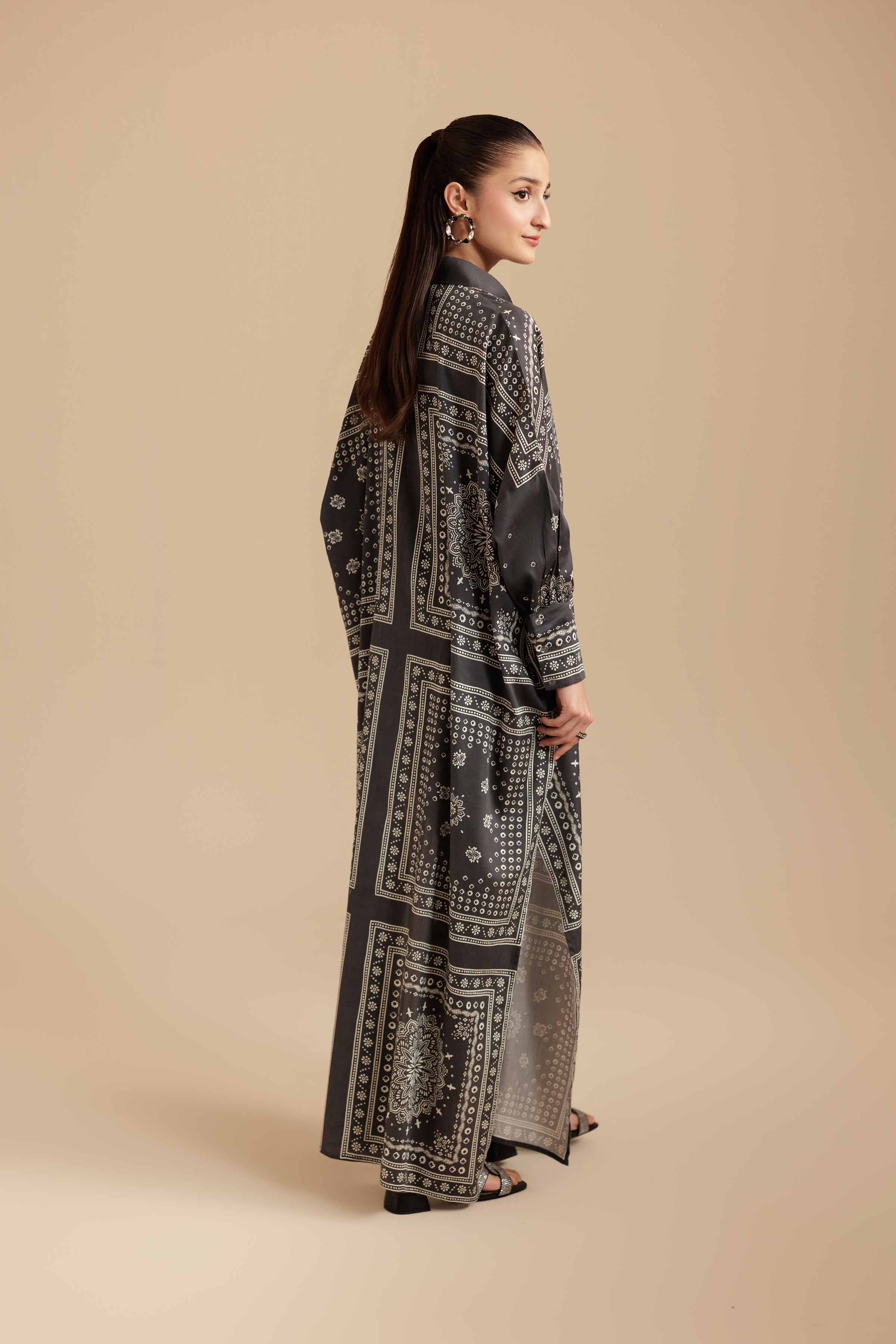 Printed Shirt - FS25-48 for Women - Pret Collection | Nishat | Shop Online