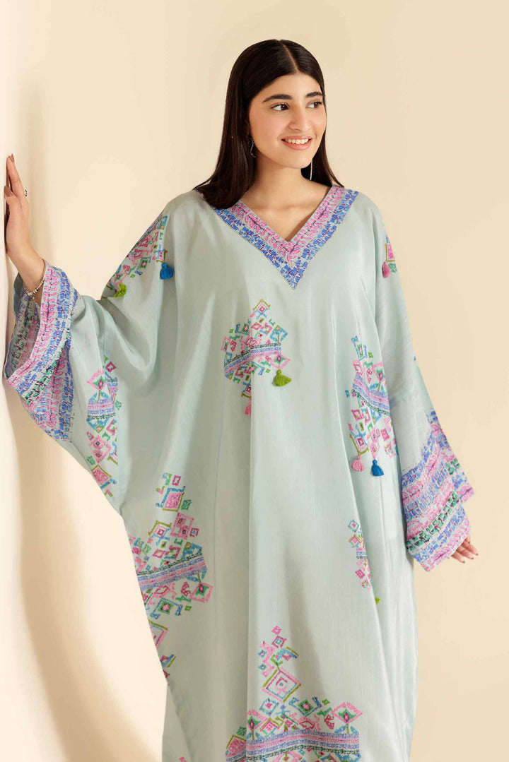 Printed Dress - FS25-52 for Women - Pret Collection | Nishat | Shop Online