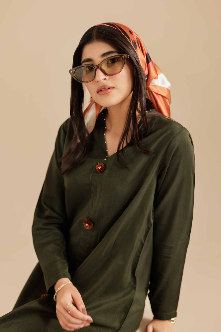 2 Piece - Printed Embroidered Suit - FS25-55 for Women - Pret Collection | Nishat | Shop Online