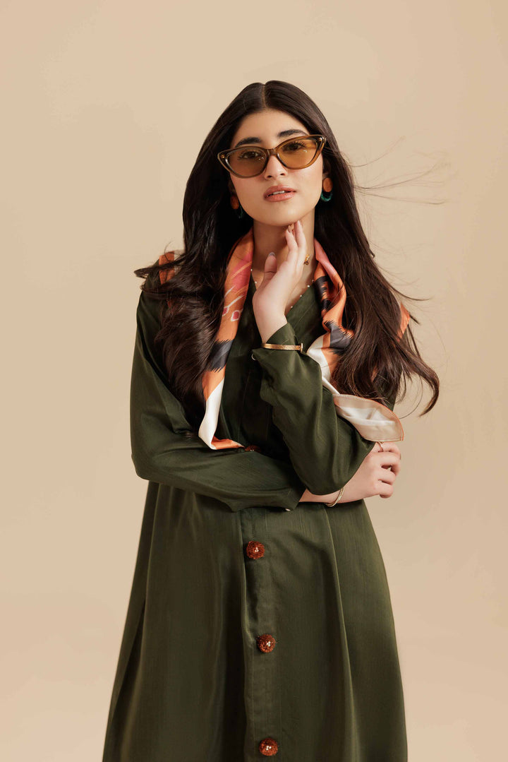 2 Piece - Printed Embroidered Suit - FS25-55 for Women - Pret Collection | Nishat | Shop Online