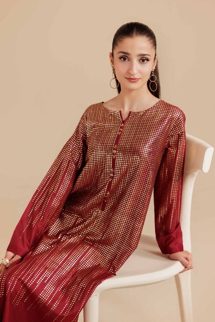 Basic Shirt - FS25-64 for Women - Pret Collection | Nishat | Shop Online