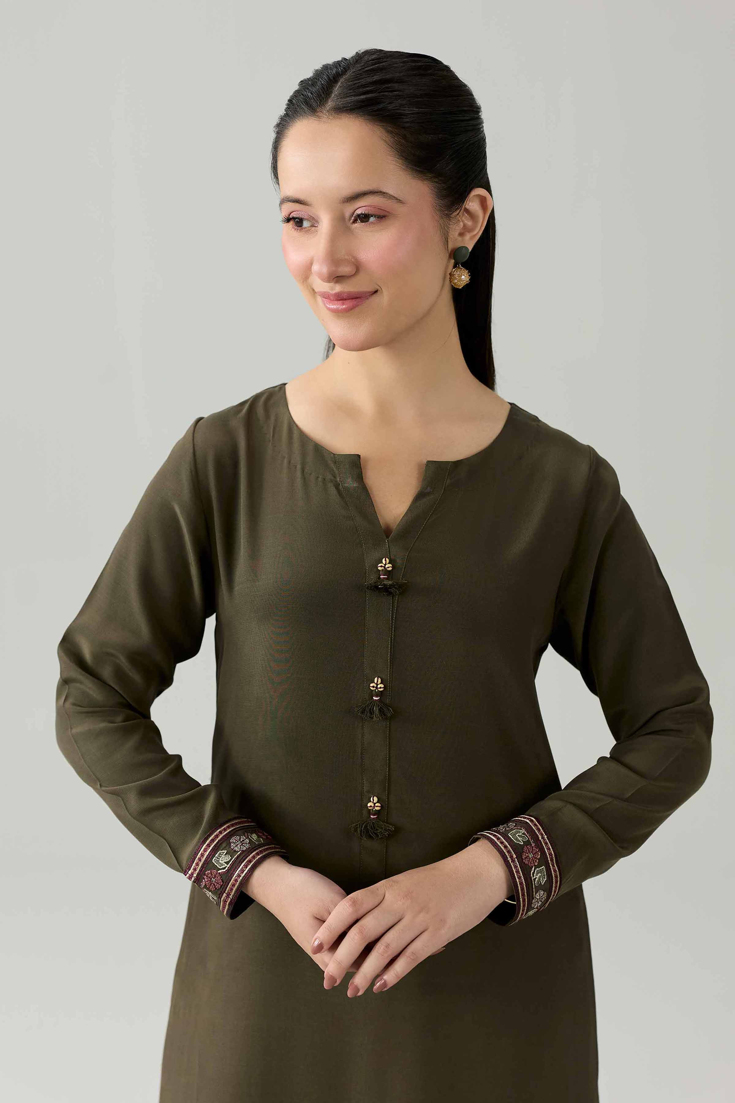 Embroidered Dress - FS26-09
