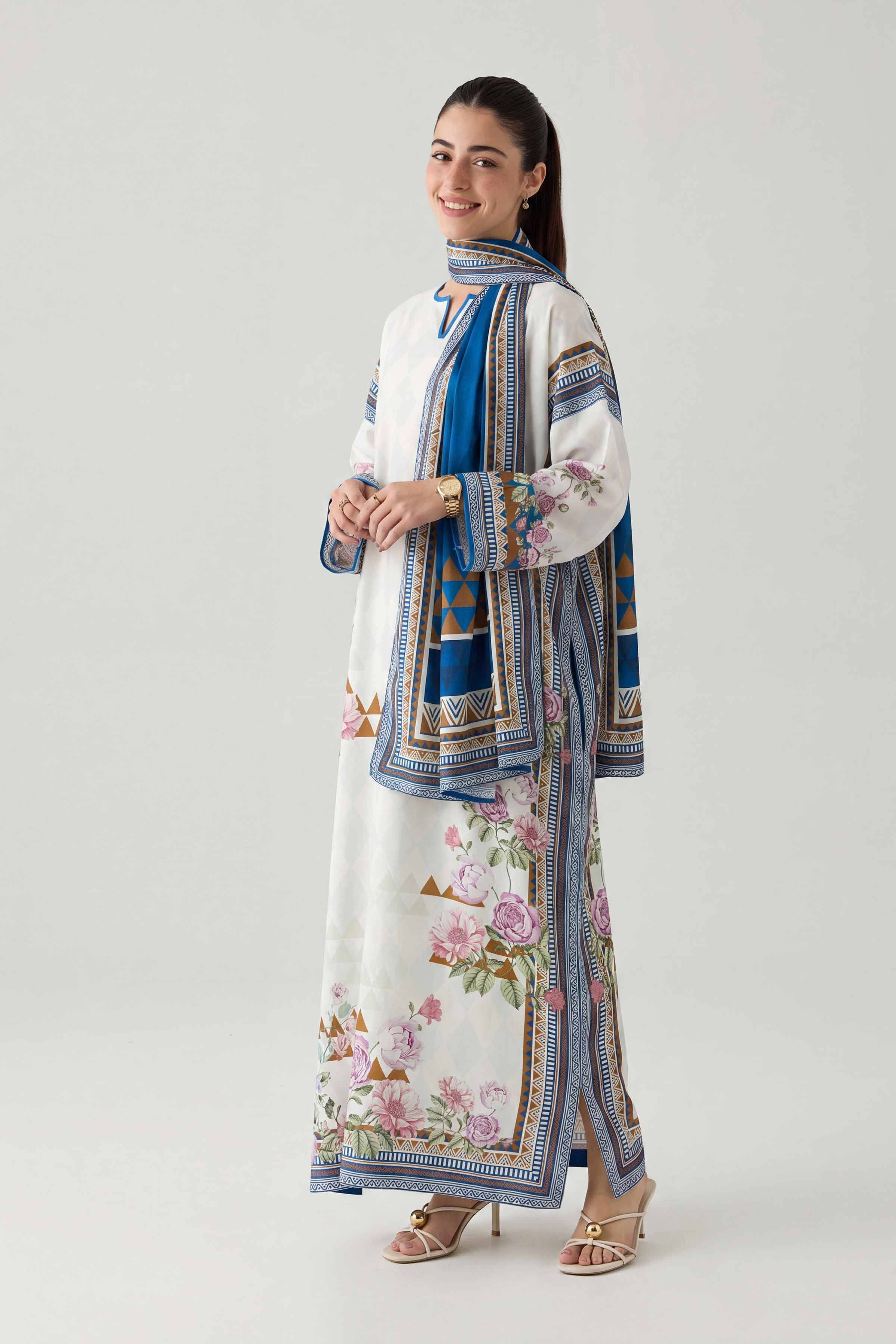 2 Piece - Printed Dress - FS26-17