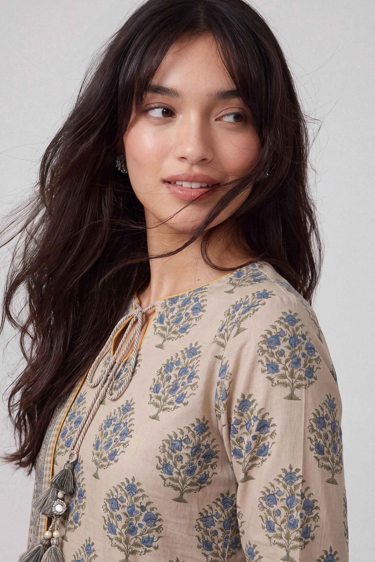 3 Piece - Dyed Printed Loose Fabric - 42604054 for Women - Fredoom To Buy Collection | Nishat | Shop Online