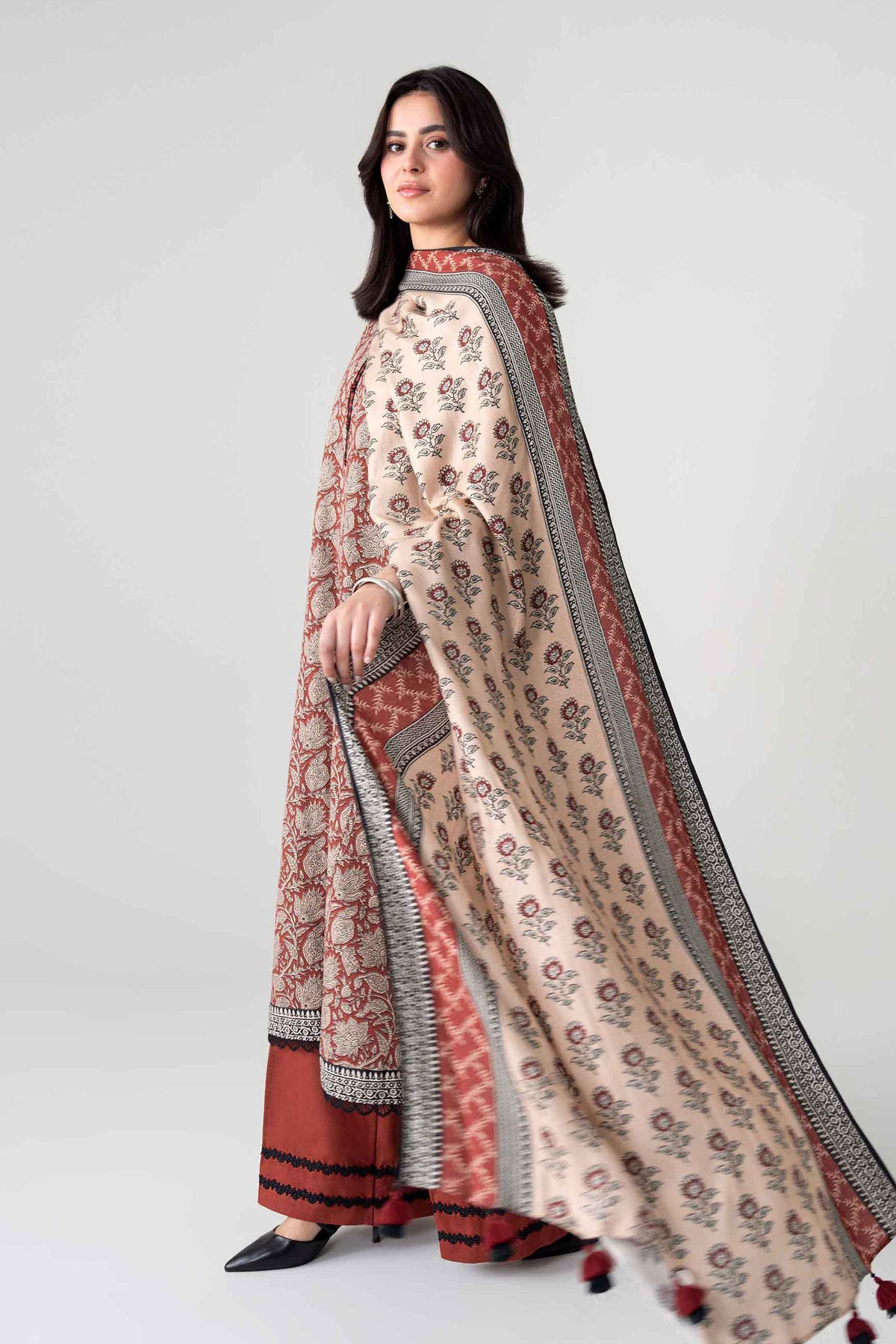 3 Piece - Printed Suit - FTB-COM-47