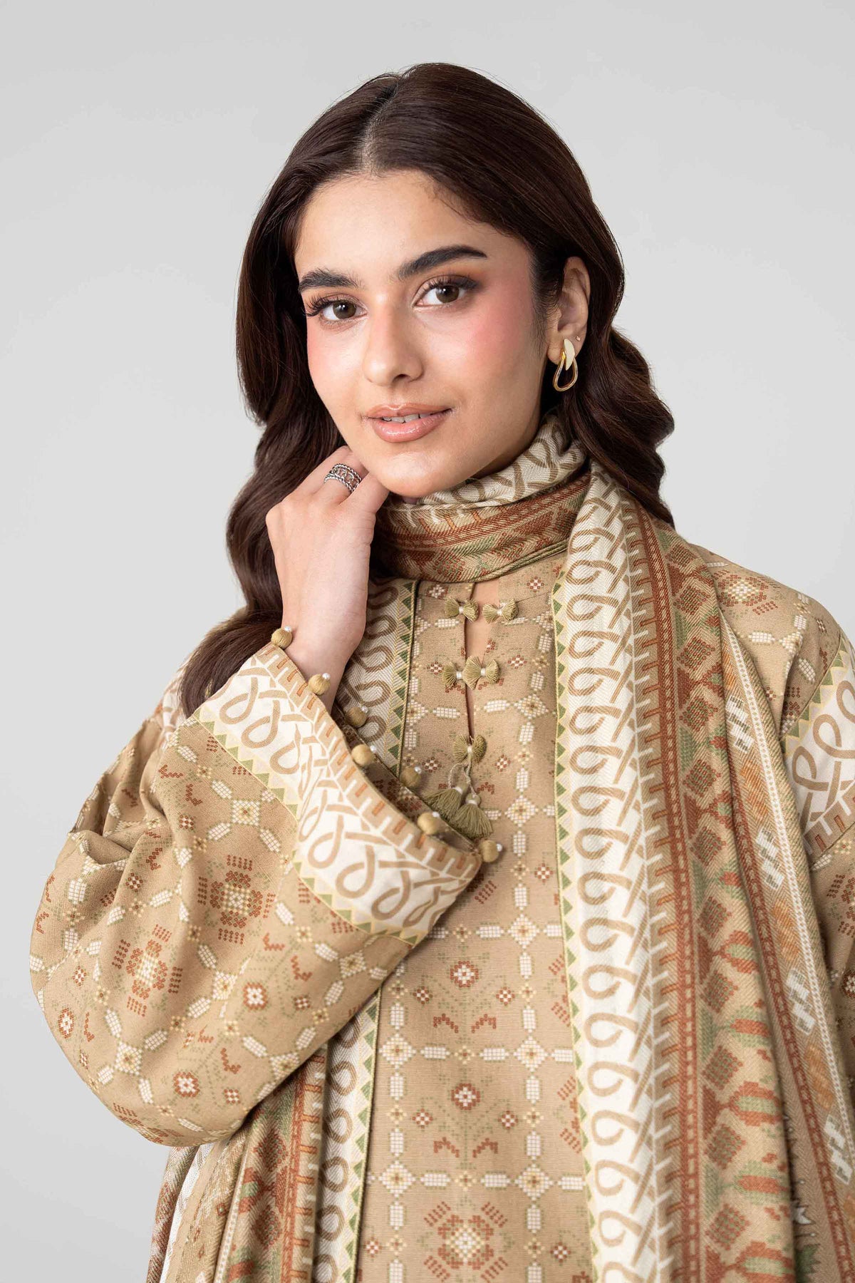 3 Piece - Printed Suit - FTB-COM-54