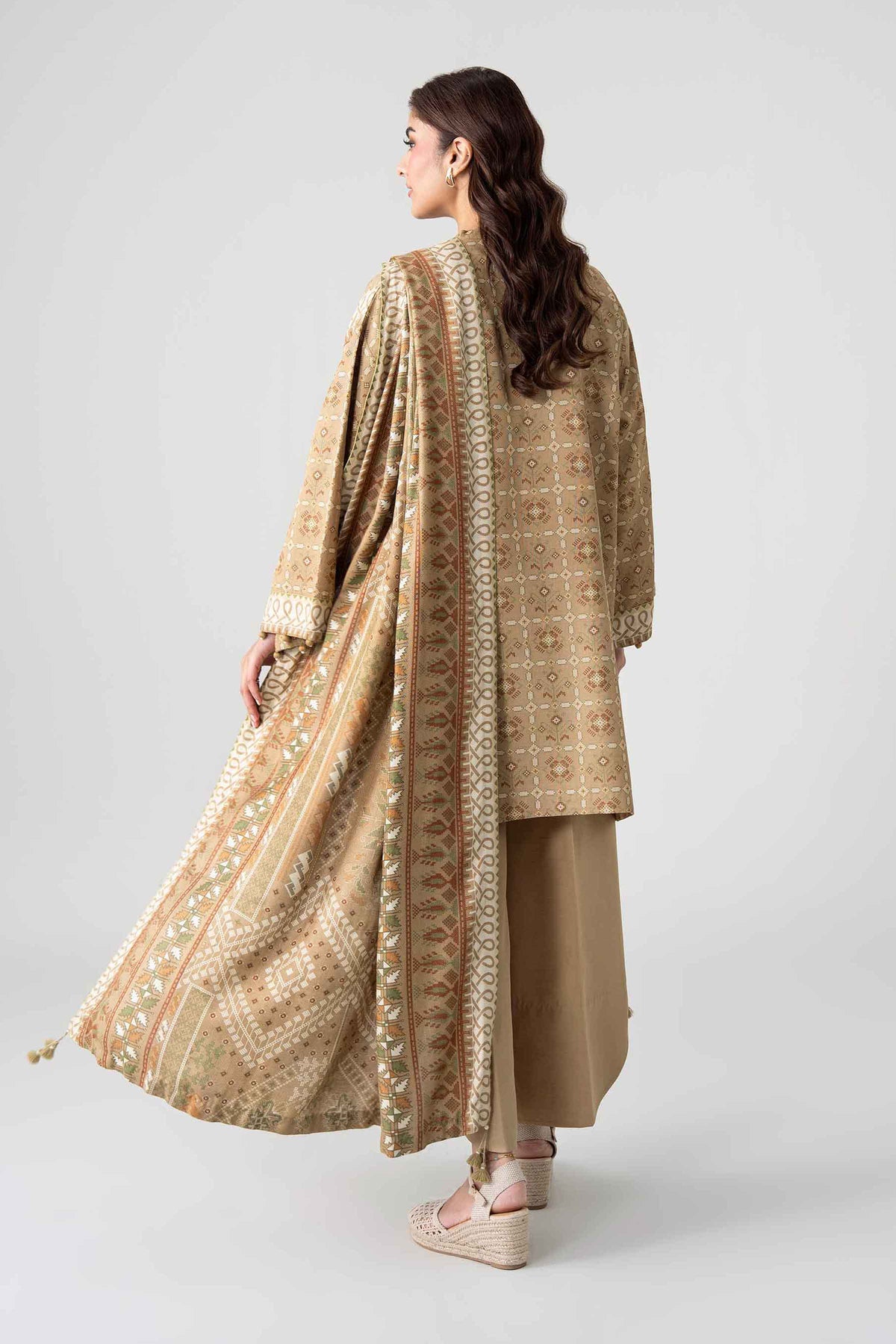3 Piece - Printed Suit - FTB-COM-54