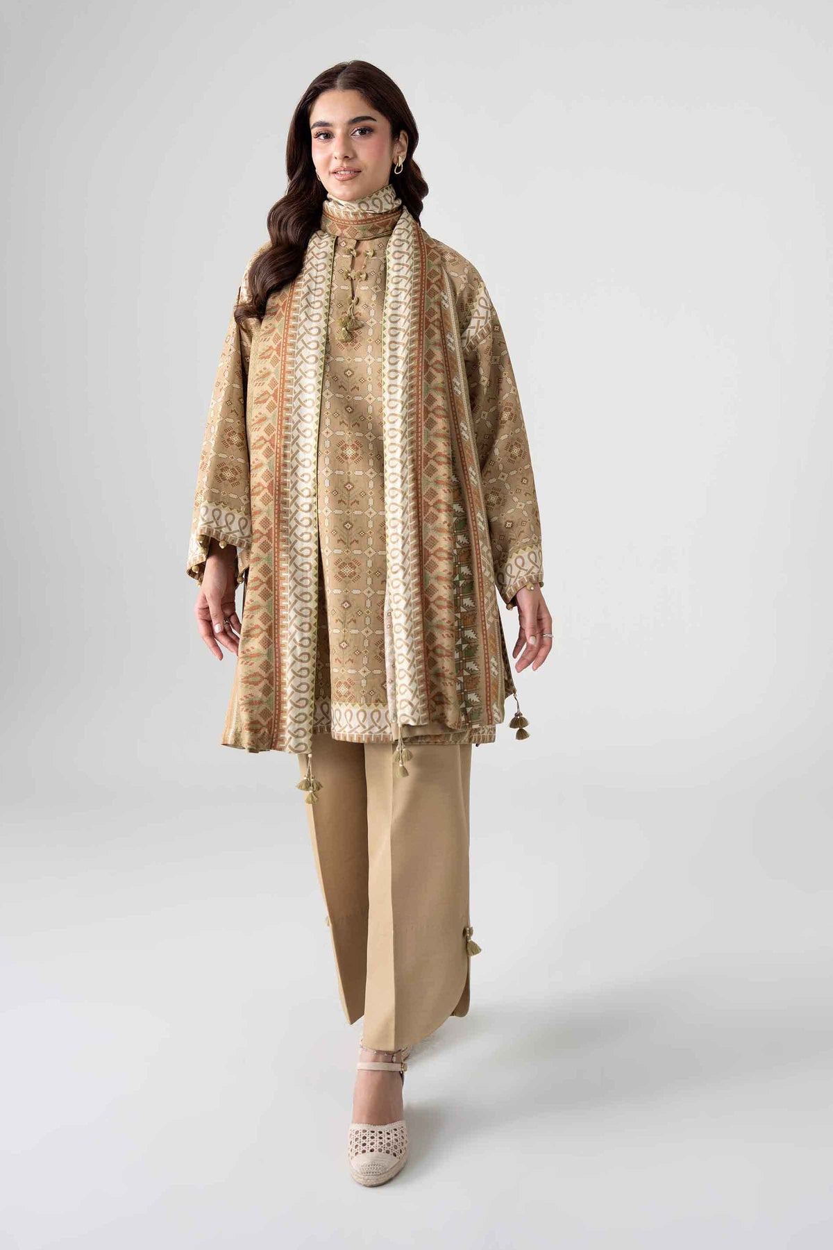 3 Piece - Printed Suit - FTB-COM-54
