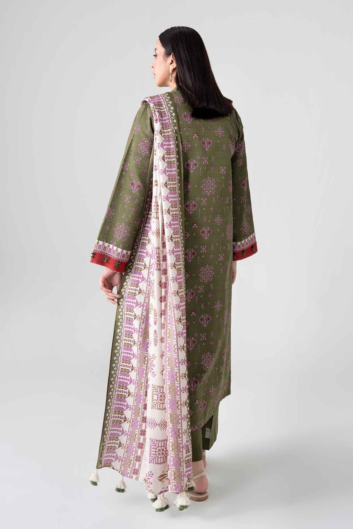 3 Piece - Printed Suit - FTB-COM-55