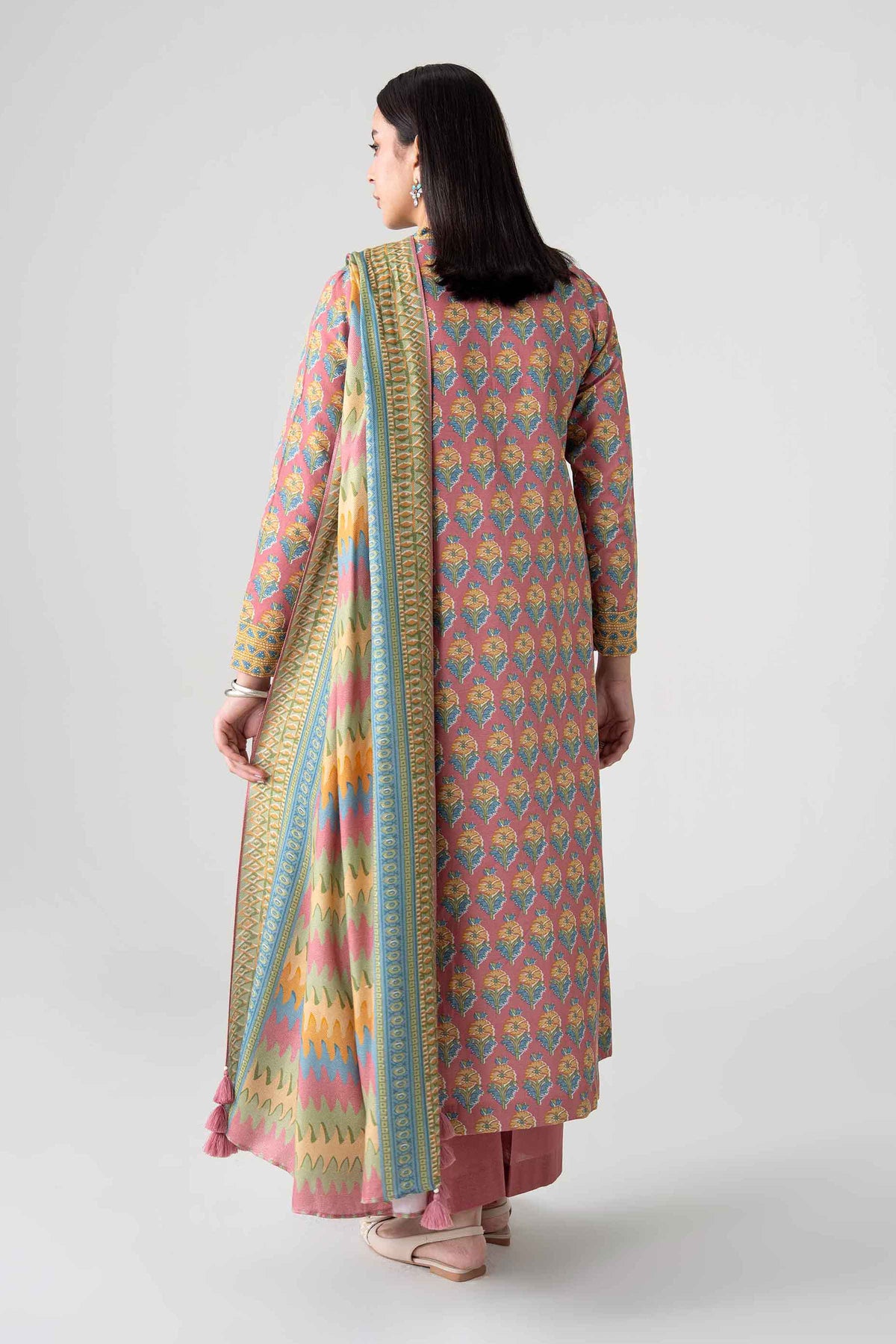 3 Piece - Printed Suit - FTB-COM-58