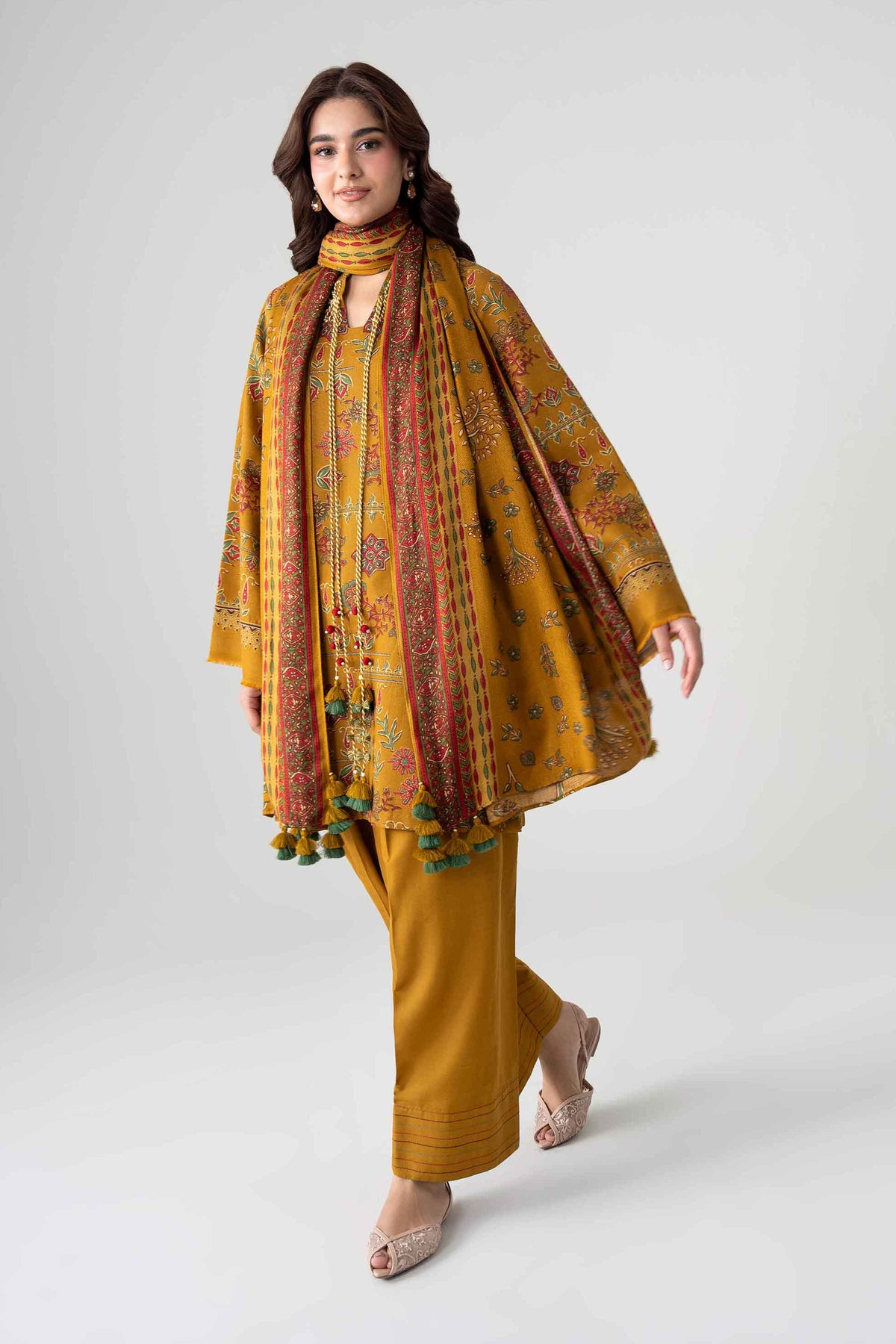 3 Piece - Printed Suit - FTB-COM-59
