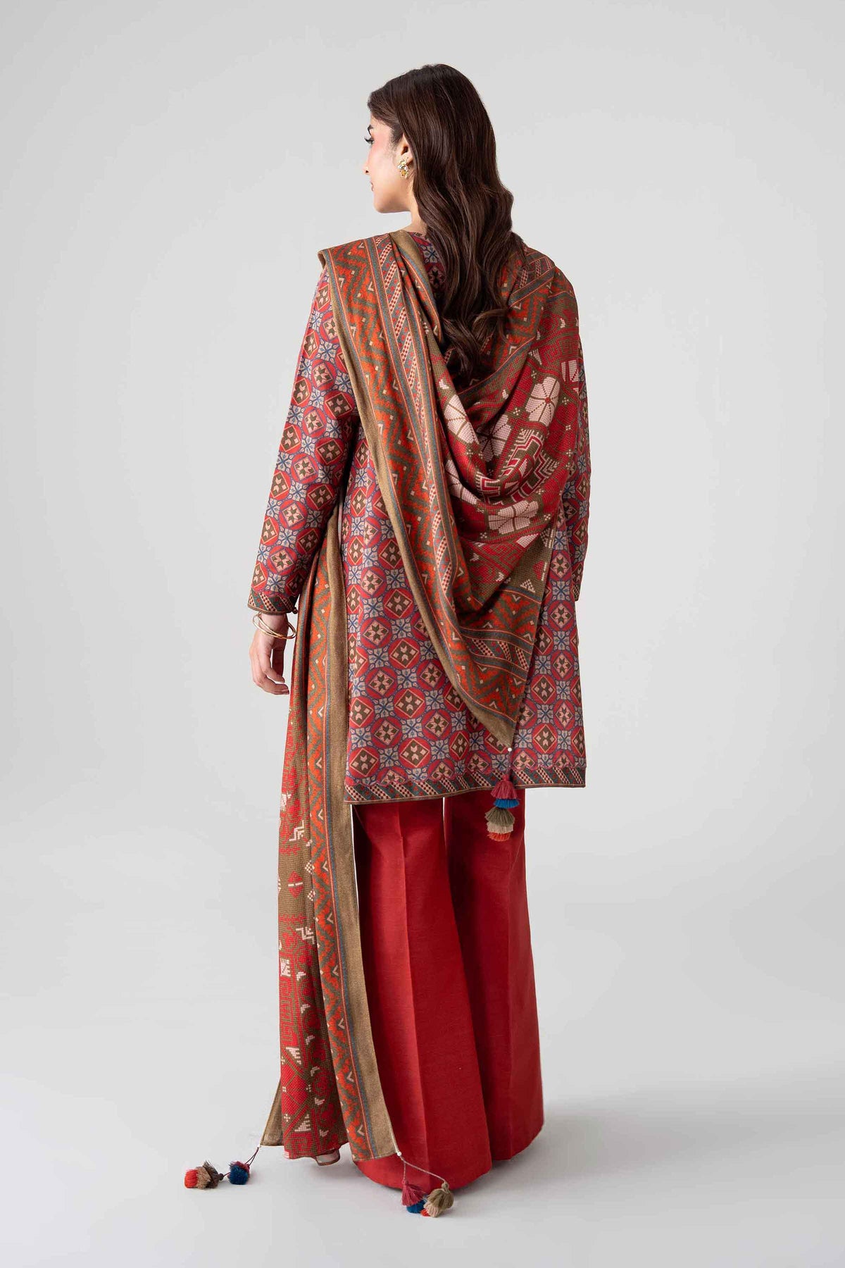 3 Piece - Printed Suit - FTB-COM-60