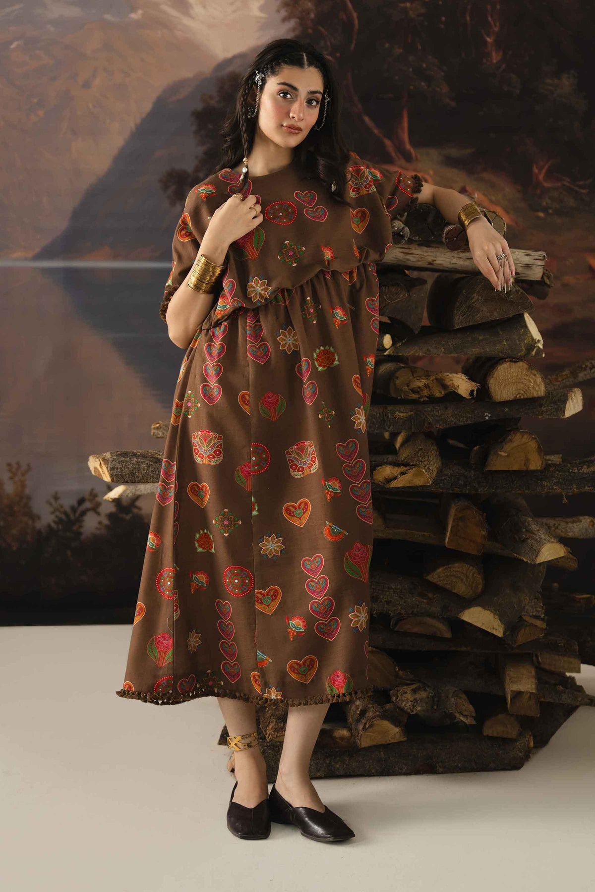 1 Piece - Printed Loose Fabric - 42604004