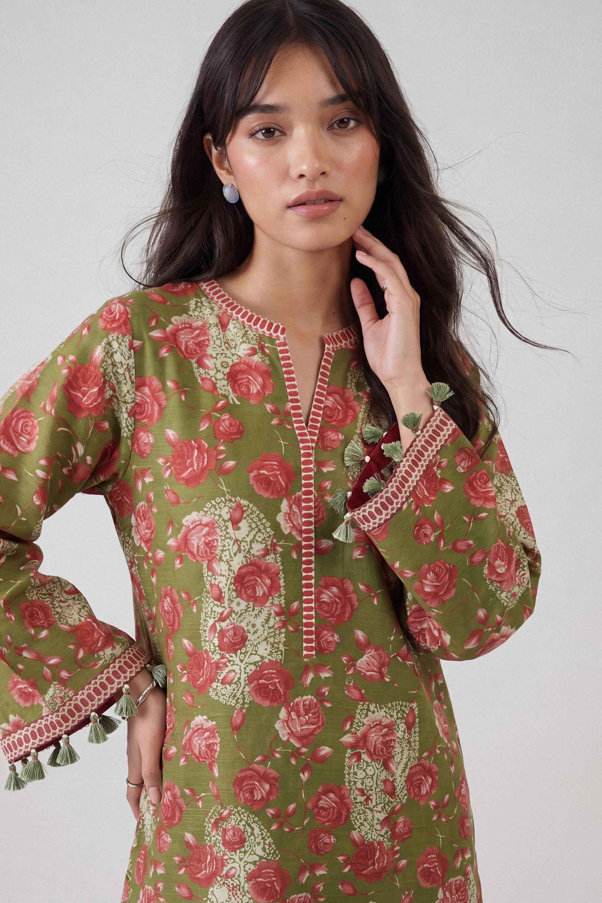 1 Piece - Printed Loose Fabric - 42604005 for Women - Fredoom To Buy Collection | Nishat | Shop Online