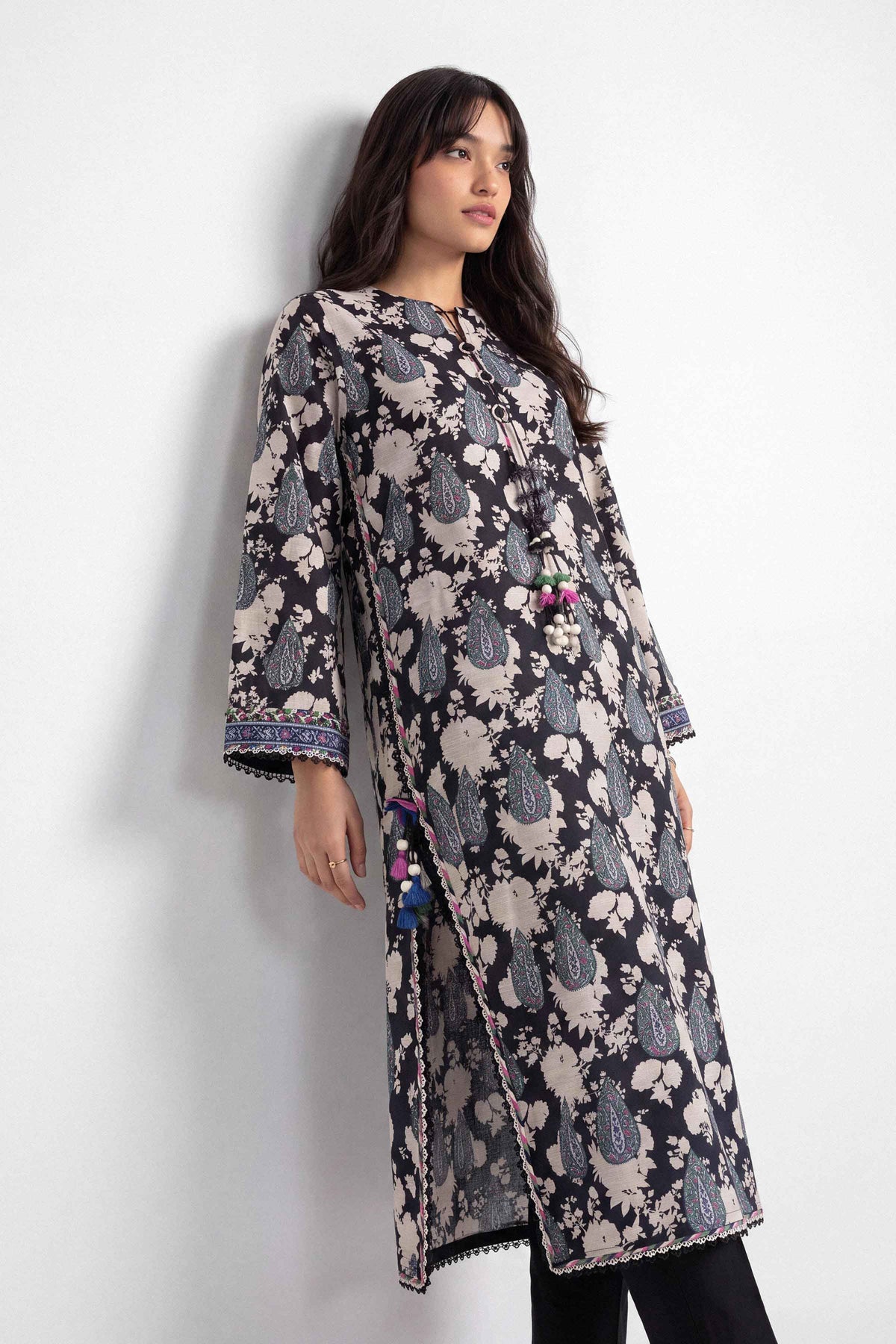 1 Piece - Printed Loose Fabric - 42604007 for Women - Fredoom To Buy Collection | Nishat | Shop Online